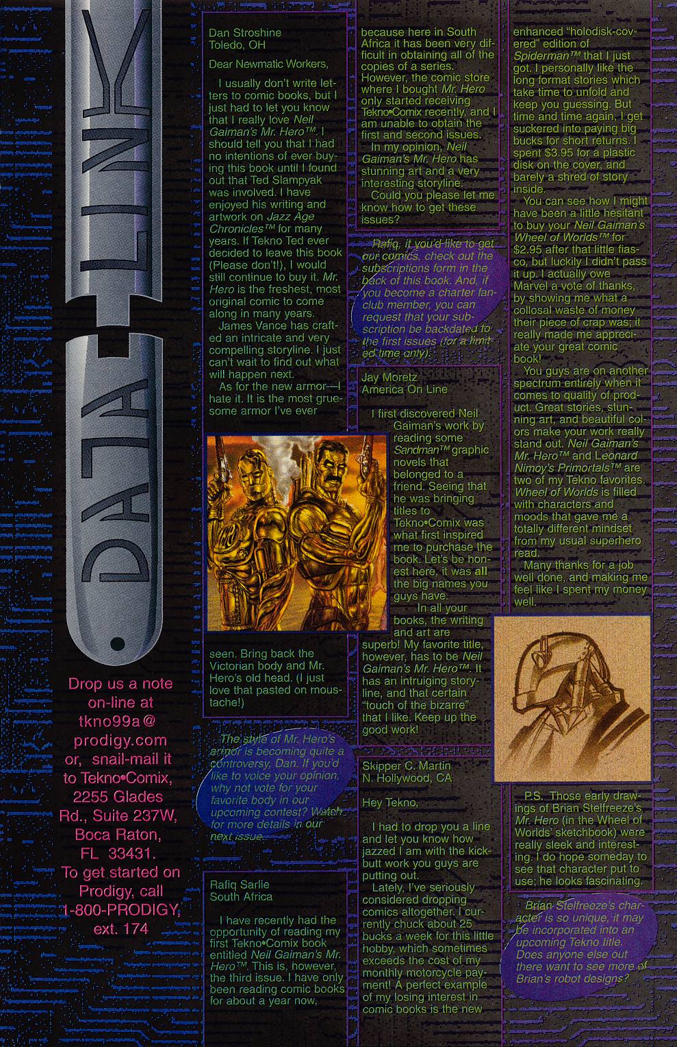 Read online Neil Gaiman's Mr. Hero - The Newmatic Man (1995) comic -  Issue #6 - 25
