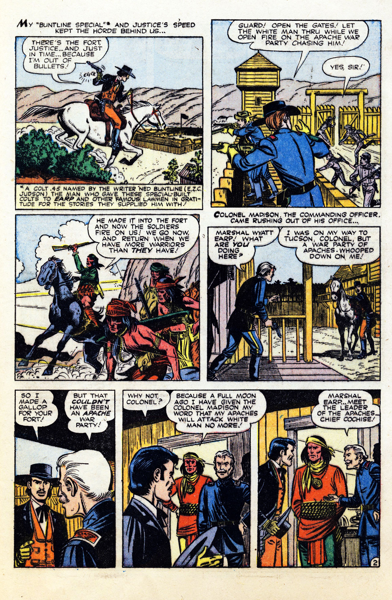 Read online Gunsmoke Western comic -  Issue #36 - 29