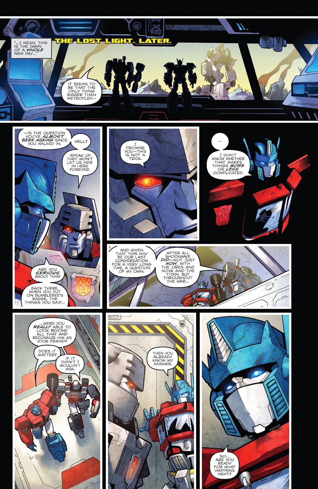 The Transformers: Dark Cybertron Finale issue Full - Page 146