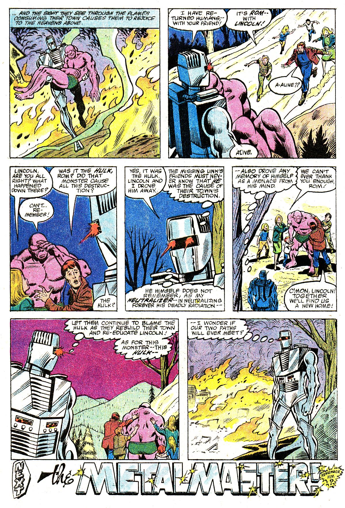 Read online ROM (1979) comic -  Issue #29 - 23