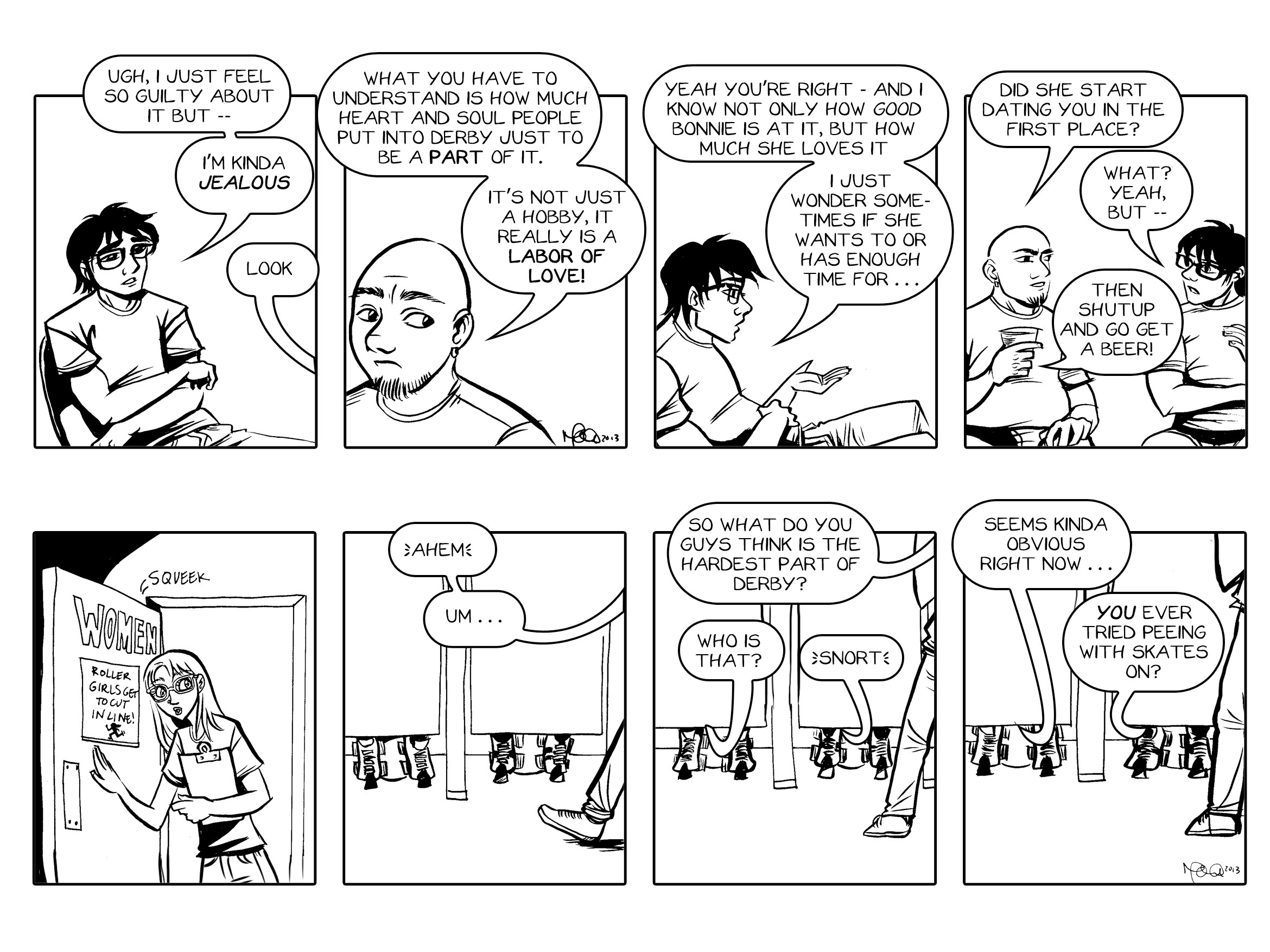 Read online Bonnie N. Collide, Nine to Five comic -  Issue #3 - 22