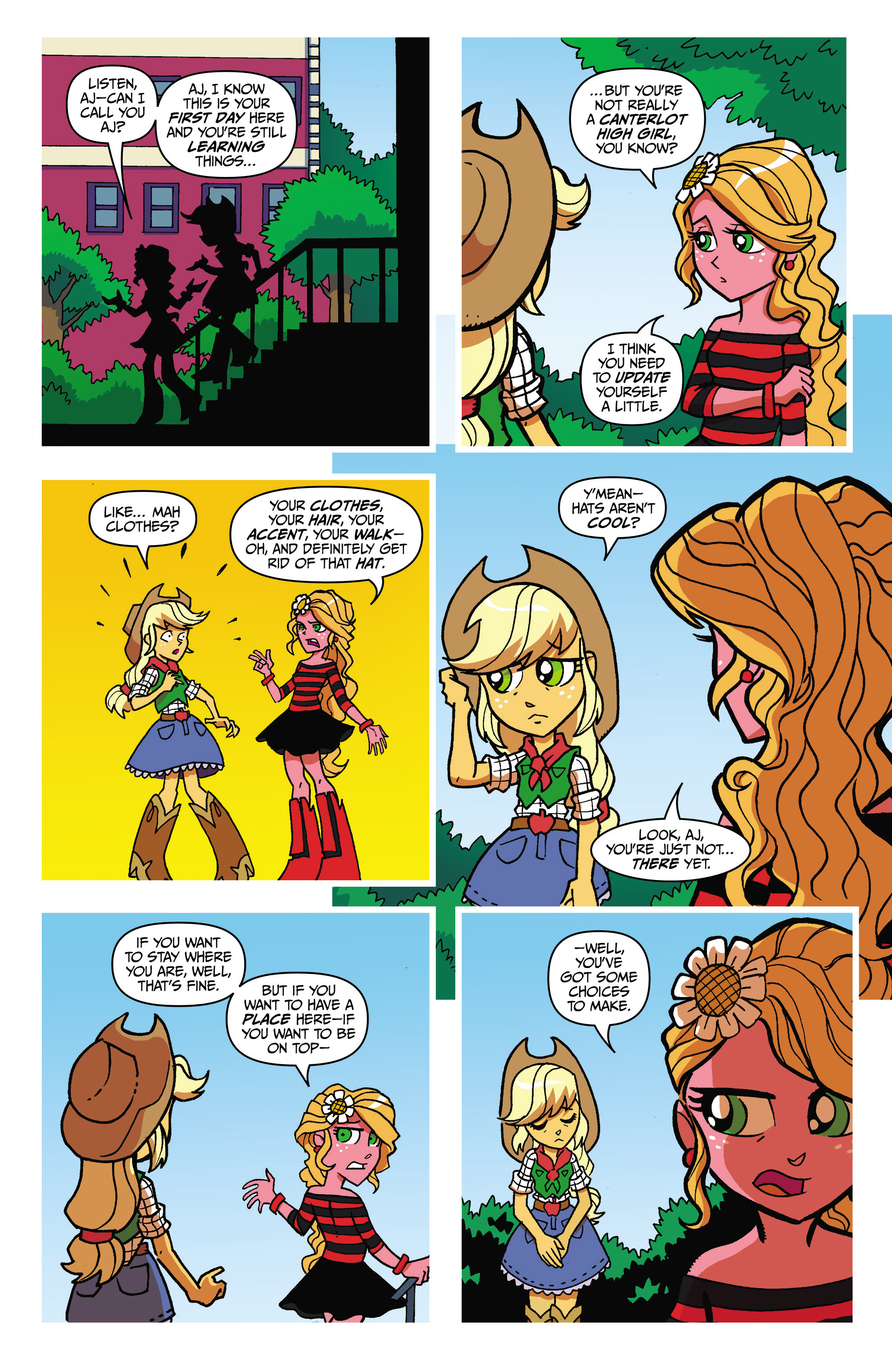 Read online My Little Pony: Equestria Girls comic -  Issue # TPB - 15