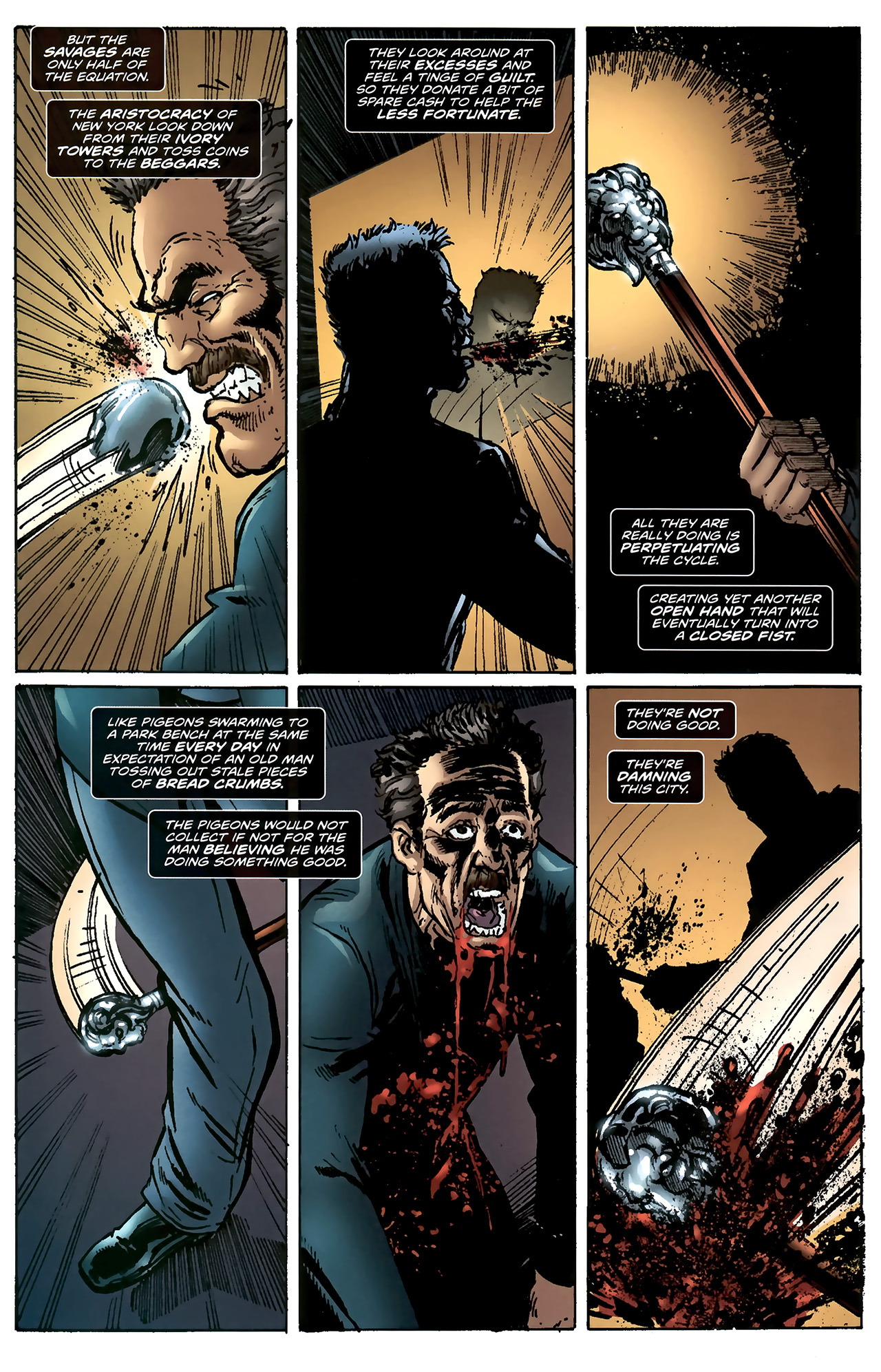 Read online ShadowHawk (2010) comic -  Issue #4 - 5
