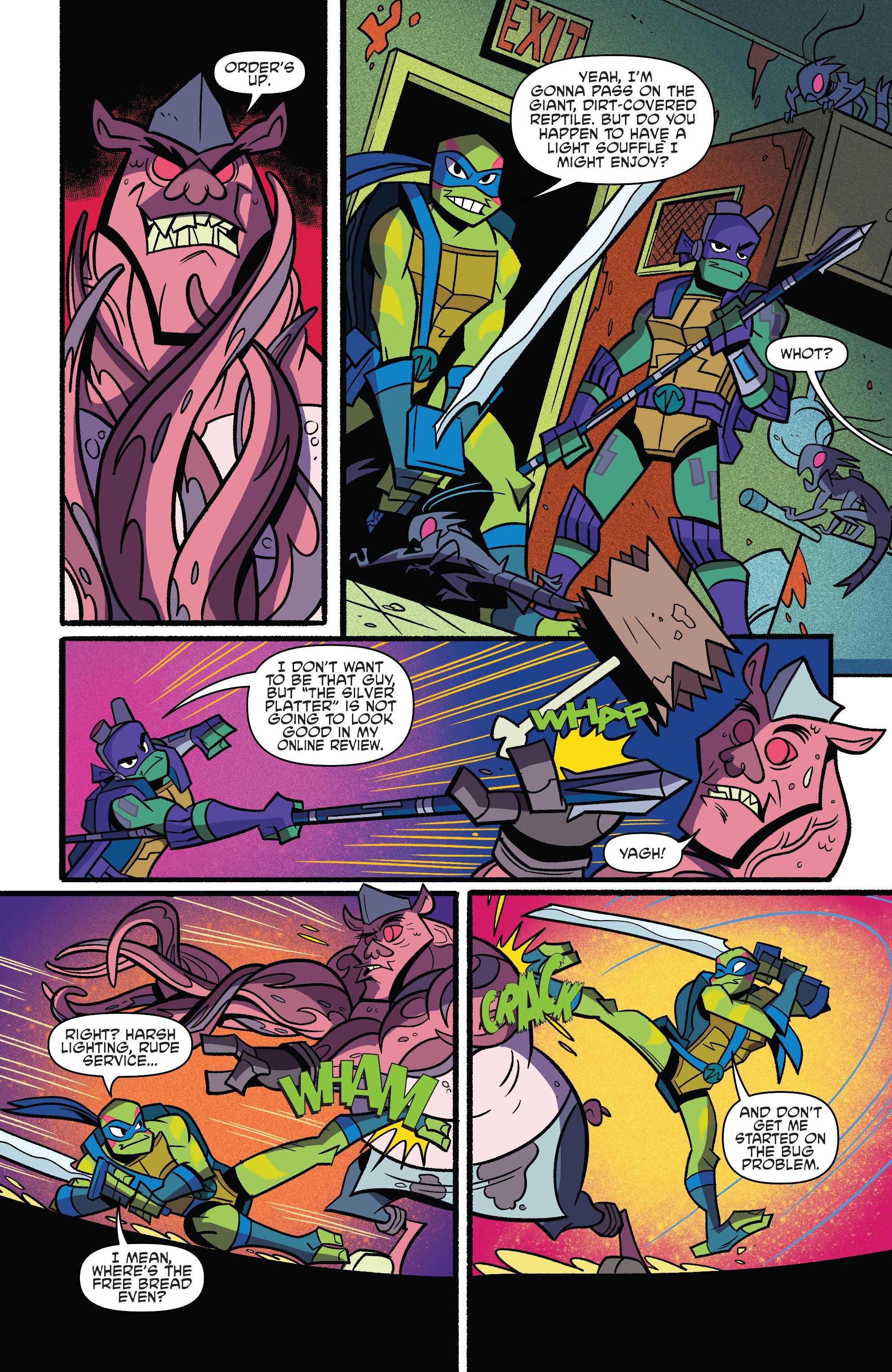 Read online Rise of the Teenage Mutant Ninja Turtles comic -  Issue #4 - 16