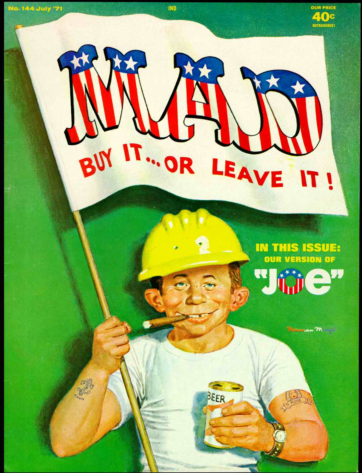 Read online MAD comic -  Issue #144 - 1