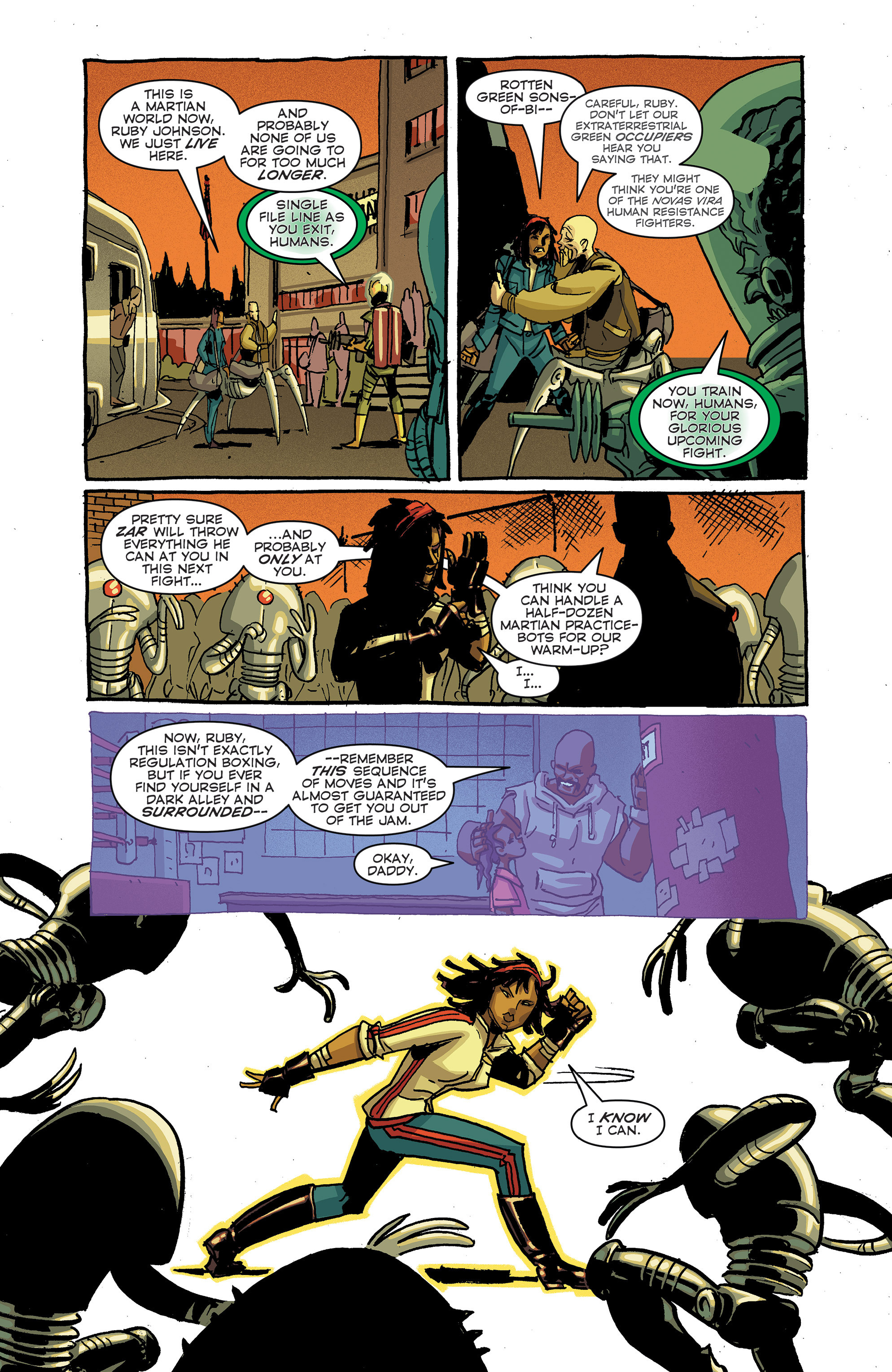 Read online Mars Attacks: Occupation comic -  Issue #3 - 13