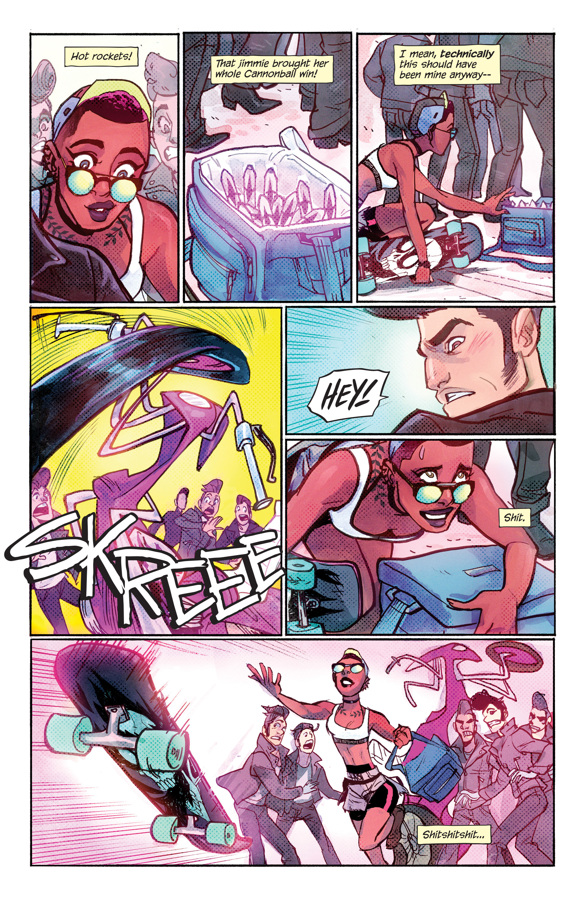 Read online Motor Crush comic -  Issue #4 - 18