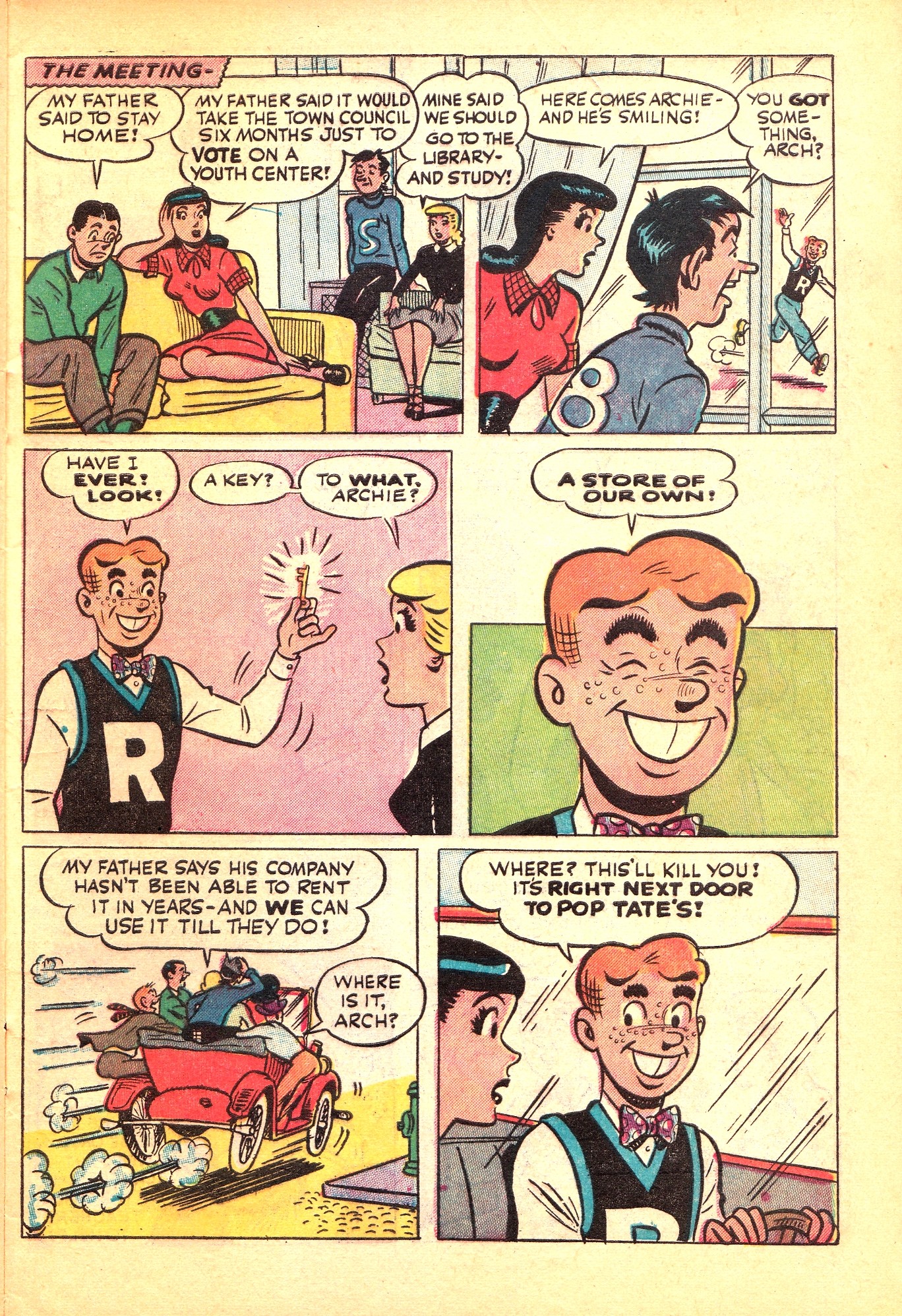 Read online Pep Comics comic -  Issue #85 - 7