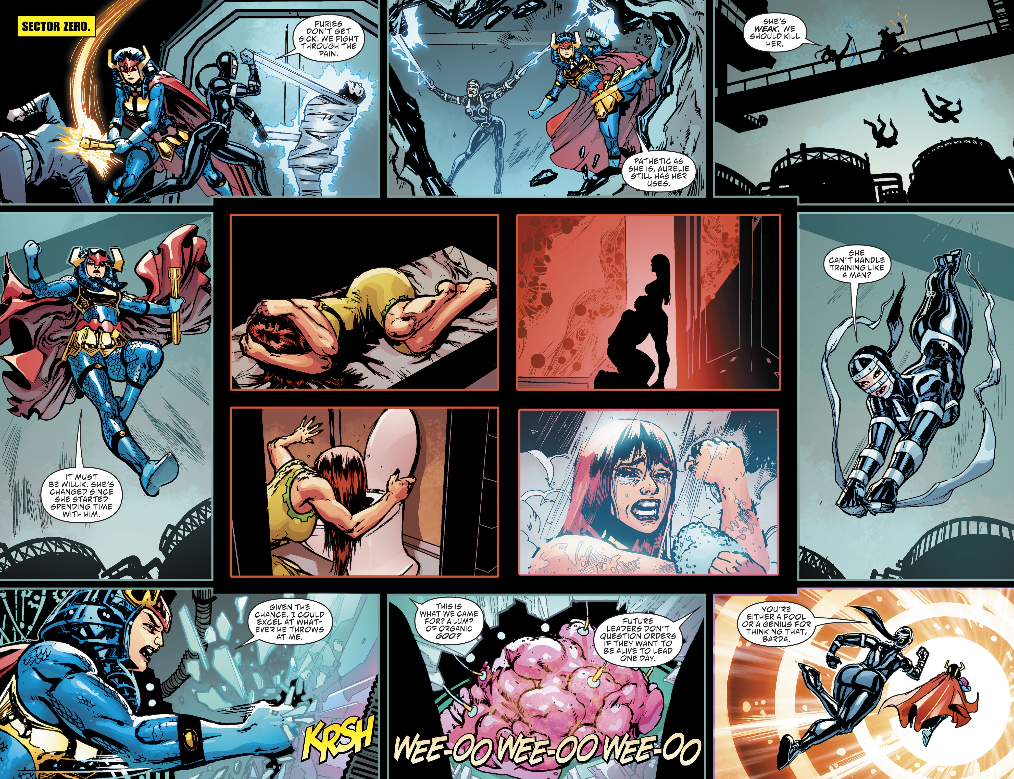 Read online Female Furies comic -  Issue #2 - 8