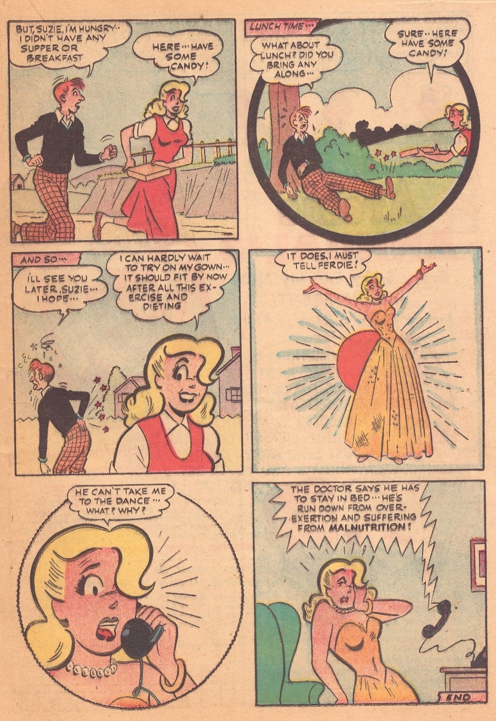 Read online Suzie Comics comic -  Issue #82 - 23
