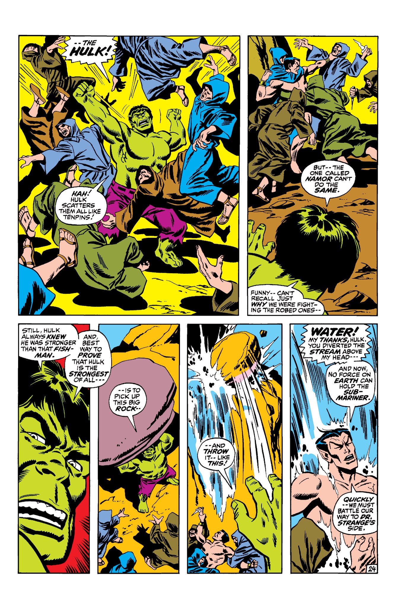 Read online Marvel Masterworks: The Defenders comic -  Issue # TPB 1 (Part 1) - 91