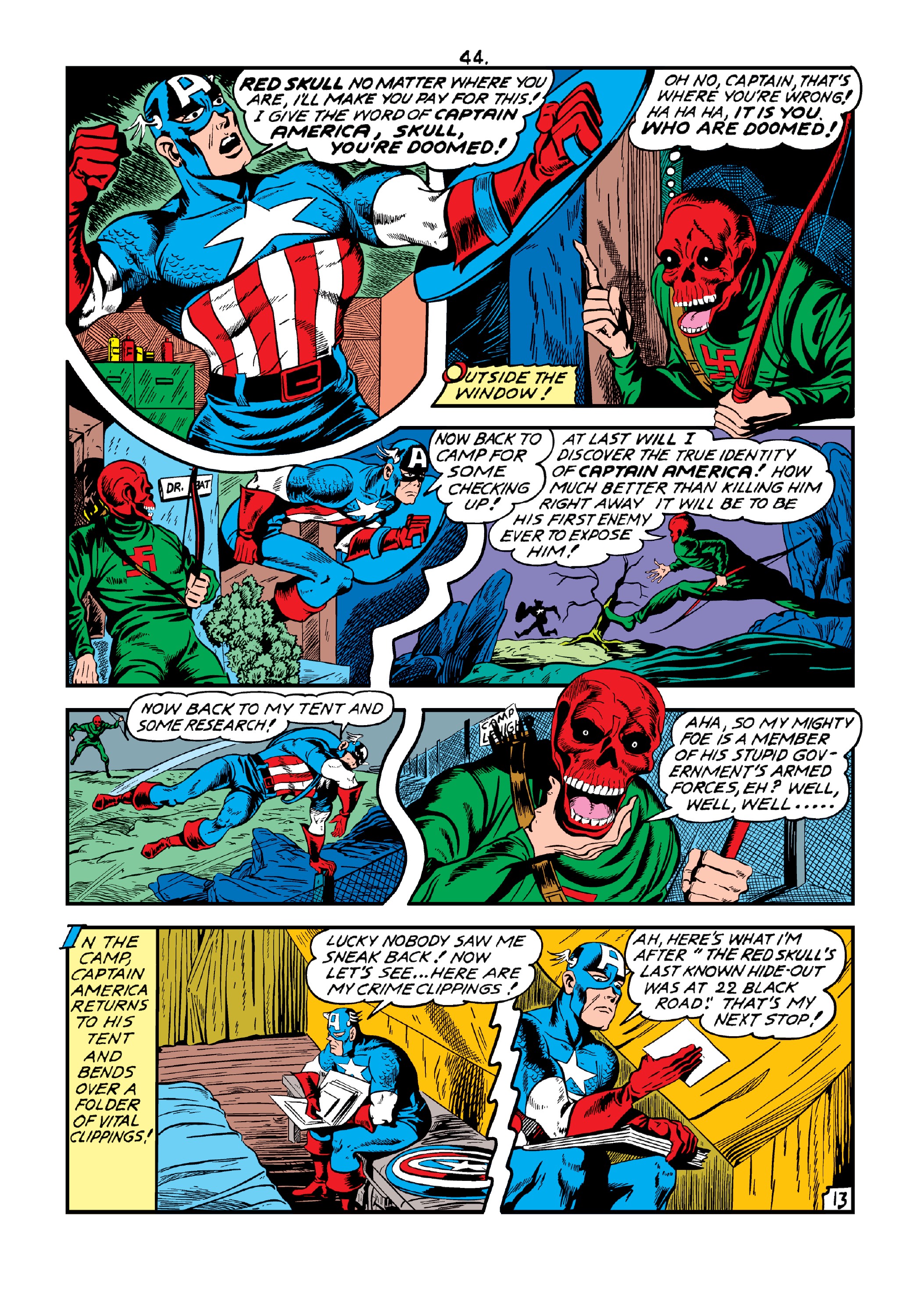 Read online Marvel Masterworks: Golden Age Captain America comic -  Issue # TPB 4 (Part 3) - 51