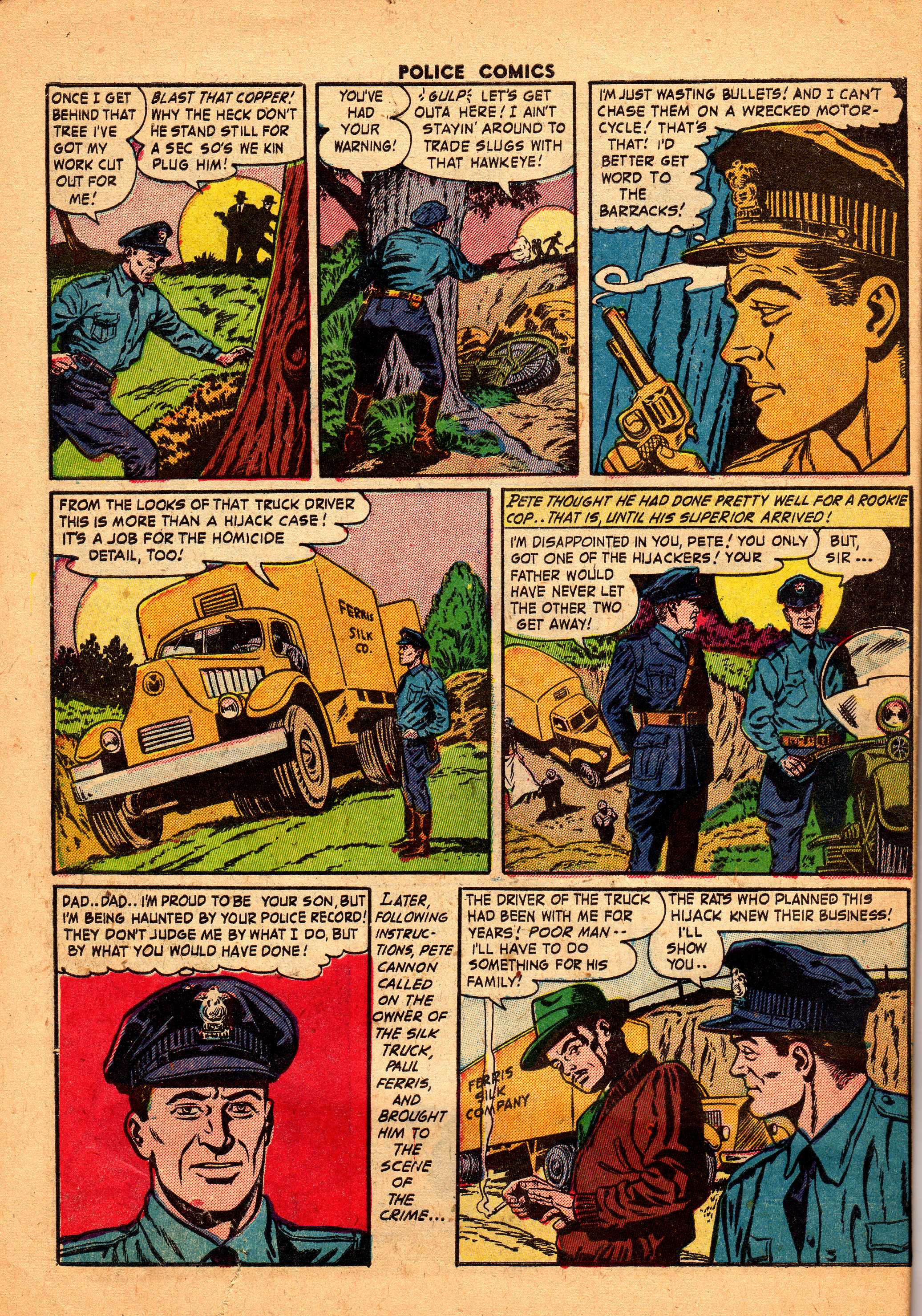 Read online Police Comics comic -  Issue #127 - 30