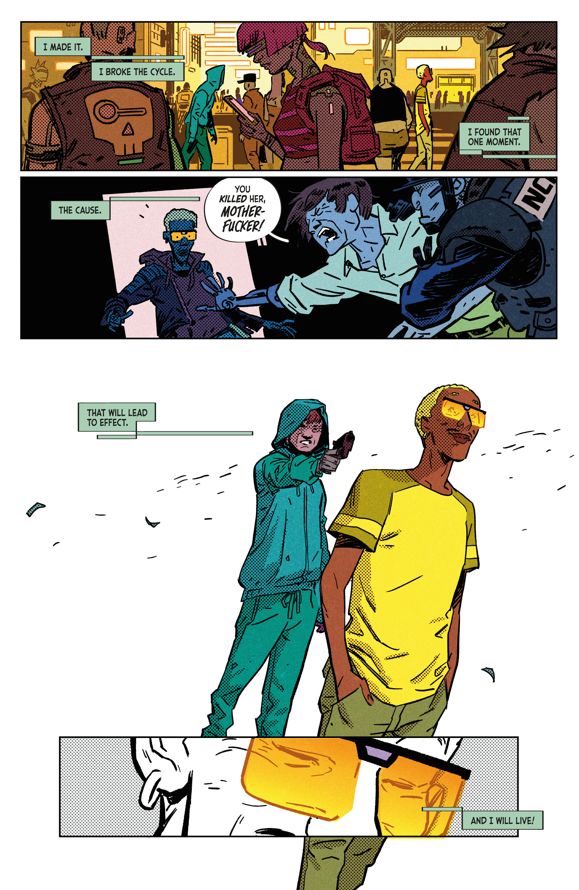 Read online Cyberpunk 2077: Blackout comic -  Issue #4 - 24