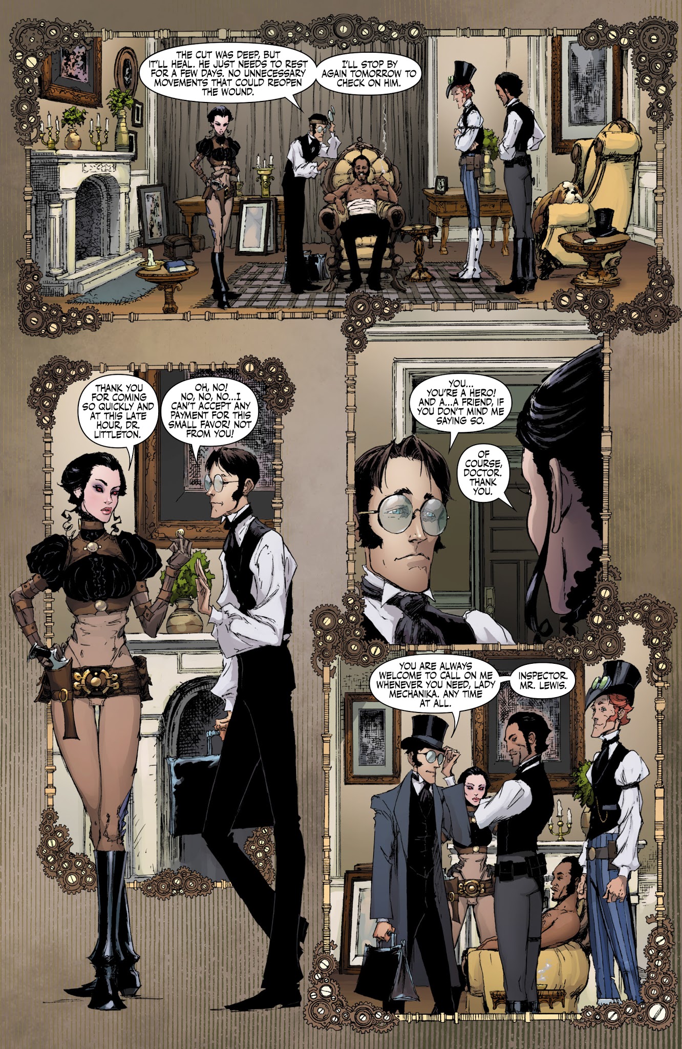 Read online Lady Mechanika: The Clockwork Assassin comic -  Issue #3 - 5