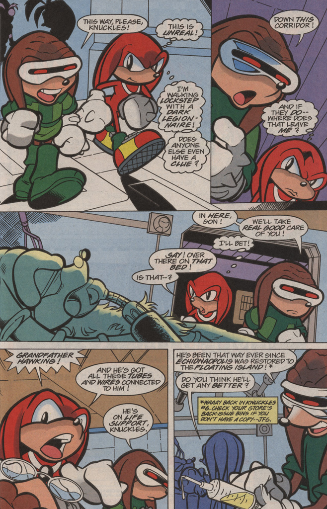 Read online Knuckles the Echidna comic -  Issue #21 - 9