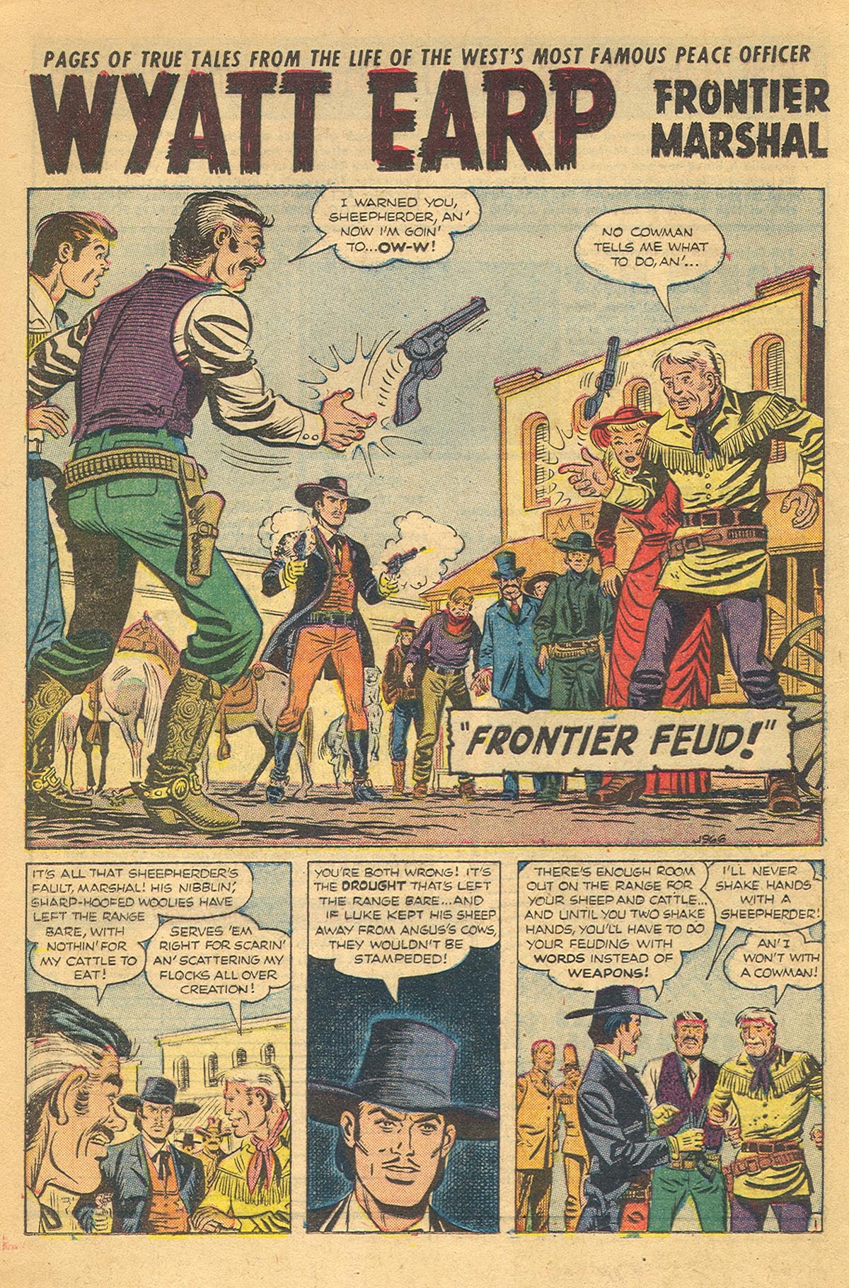 Read online Wyatt Earp comic -  Issue #6 - 16