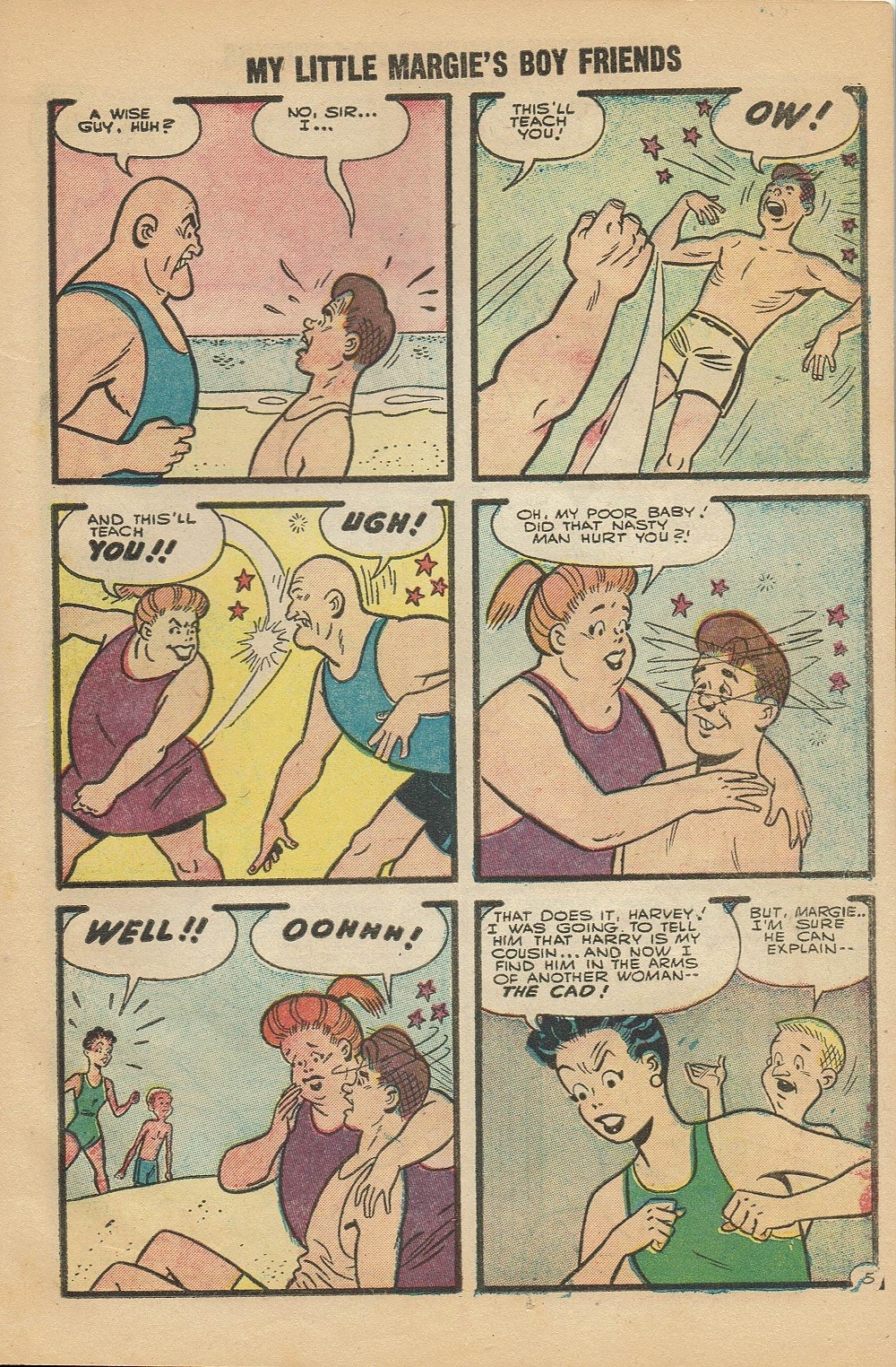 Read online My Little Margie's Boy Friends comic -  Issue #3 - 19