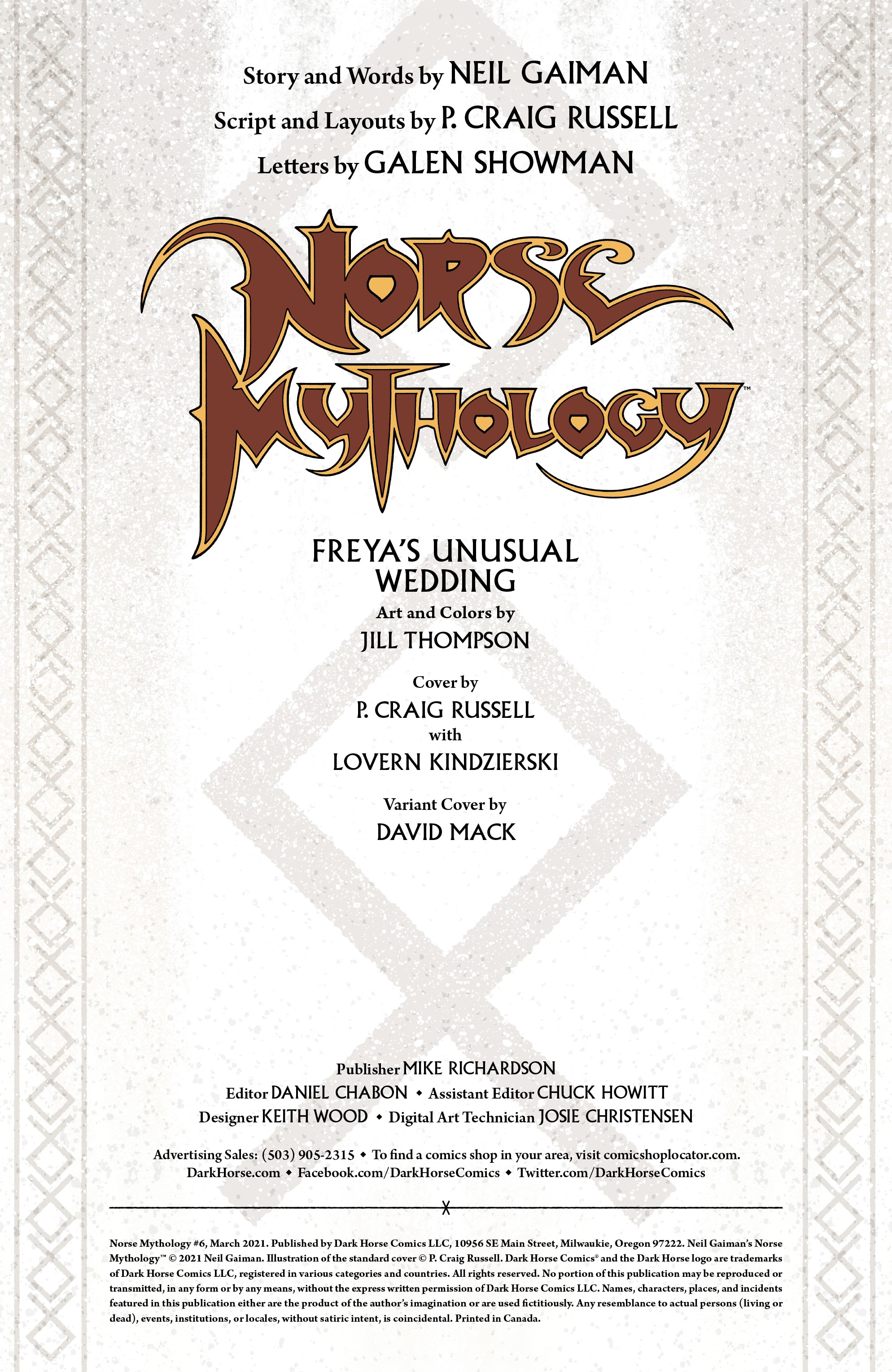 Read online Norse Mythology comic -  Issue #6 - 2