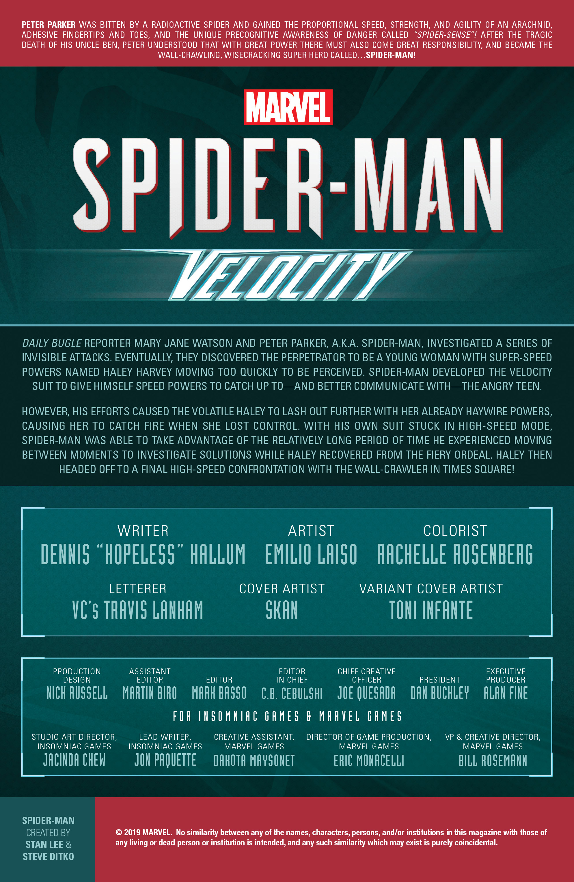 Read online Marvel's Spider-Man: Velocity comic -  Issue #5 - 2