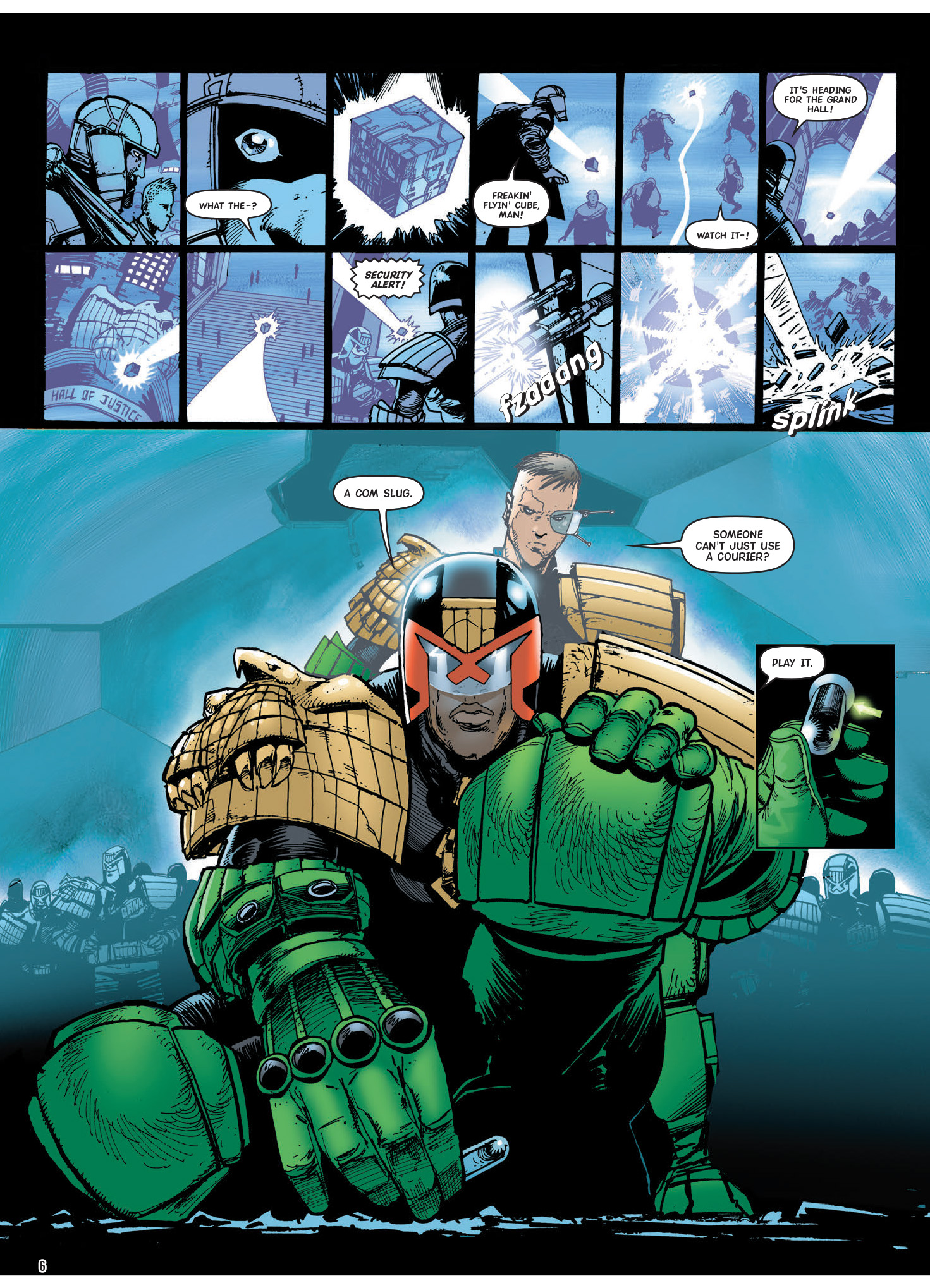 Read online Judge Dredd: The Complete Case Files comic -  Issue # TPB 40 (Part 1) - 7
