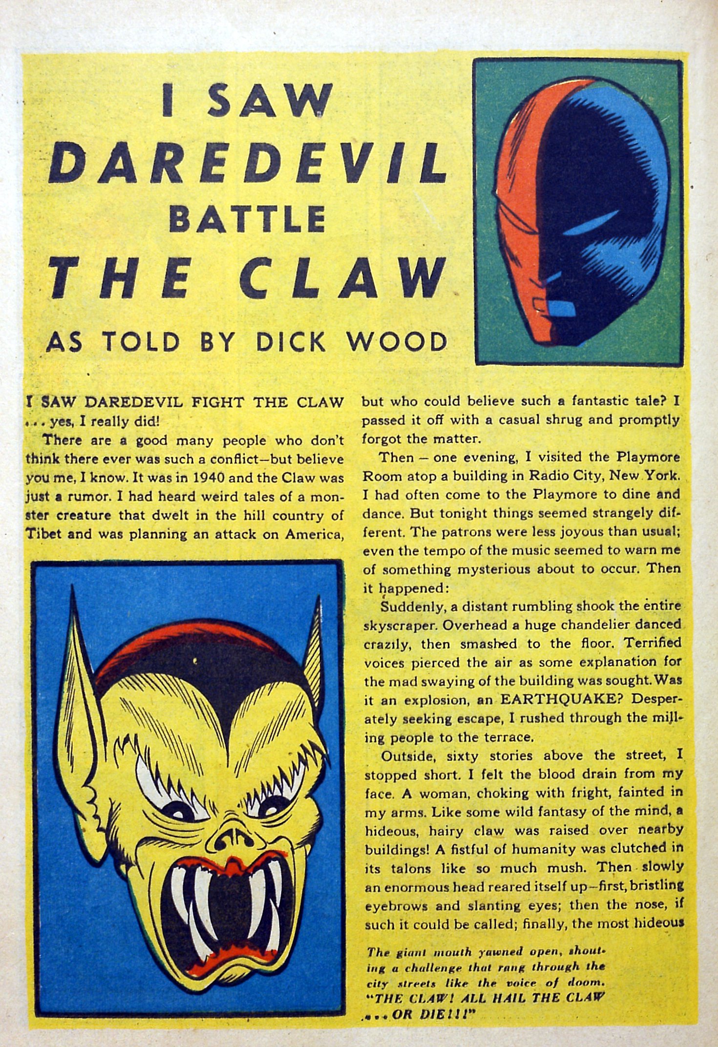 Read online Daredevil (1941) comic -  Issue #3 - 46