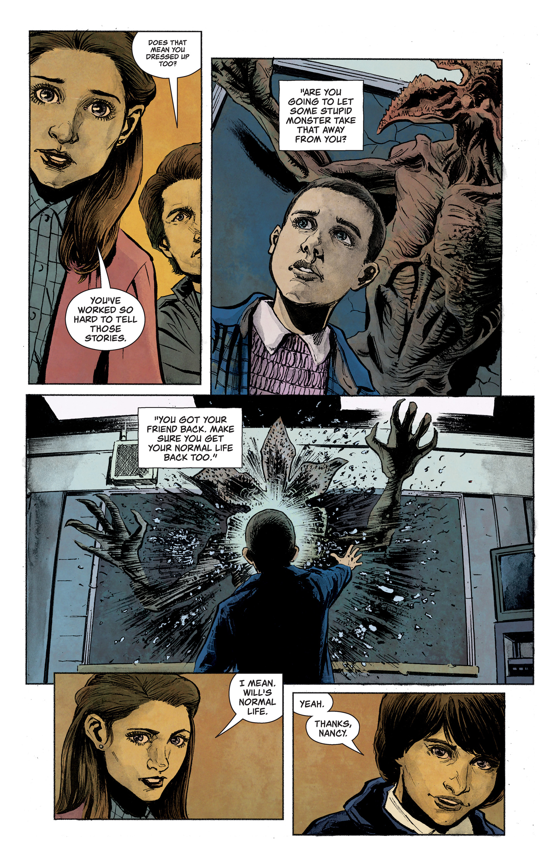 Read online Free Comic Book Day 2022 comic -  Issue # Stranger Things ft. Black Hammer - 13
