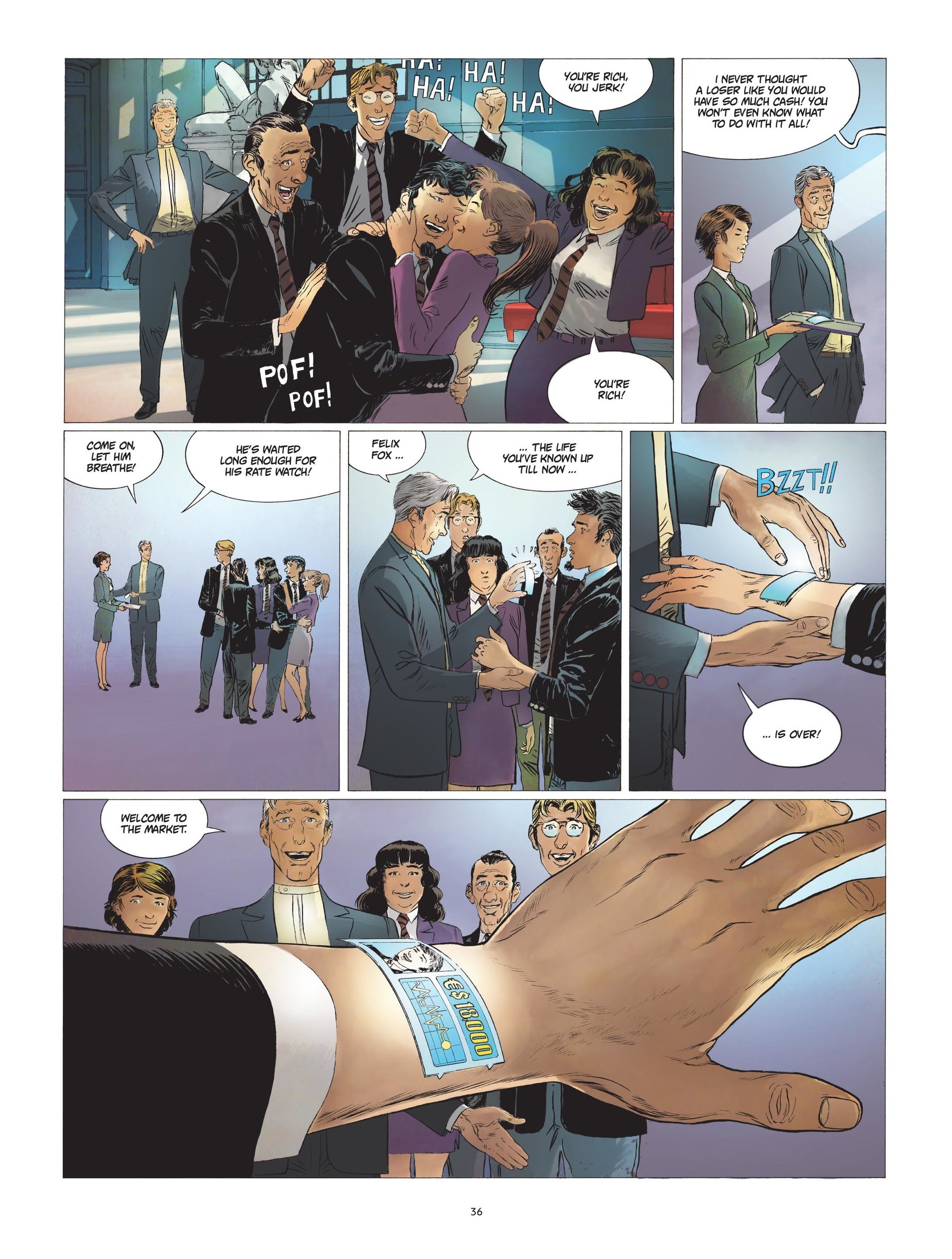 Read online HSE - Human Stock Exchange comic -  Issue #1 - 38