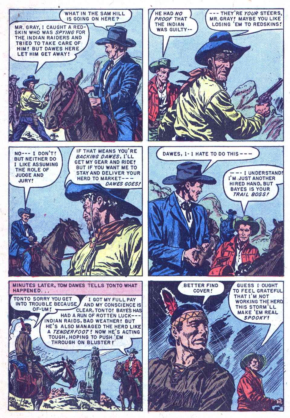 Read online Lone Ranger's Companion Tonto comic -  Issue #27 - 27