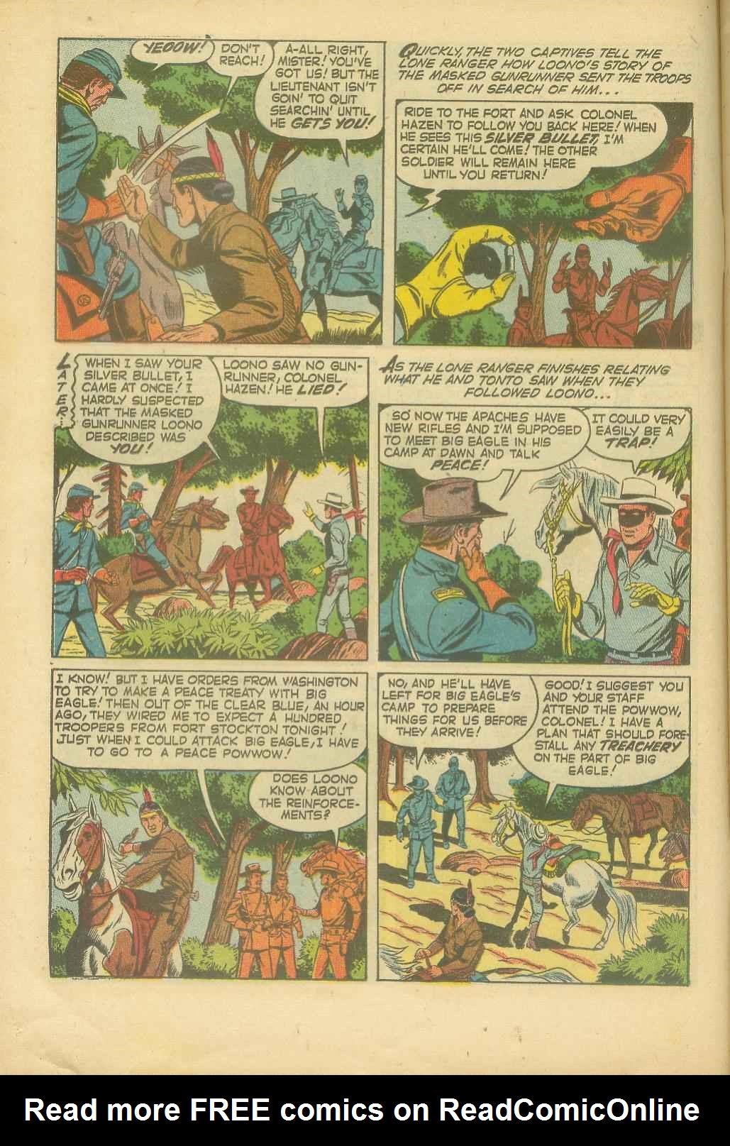 Read online The Lone Ranger (1948) comic -  Issue #71 - 10