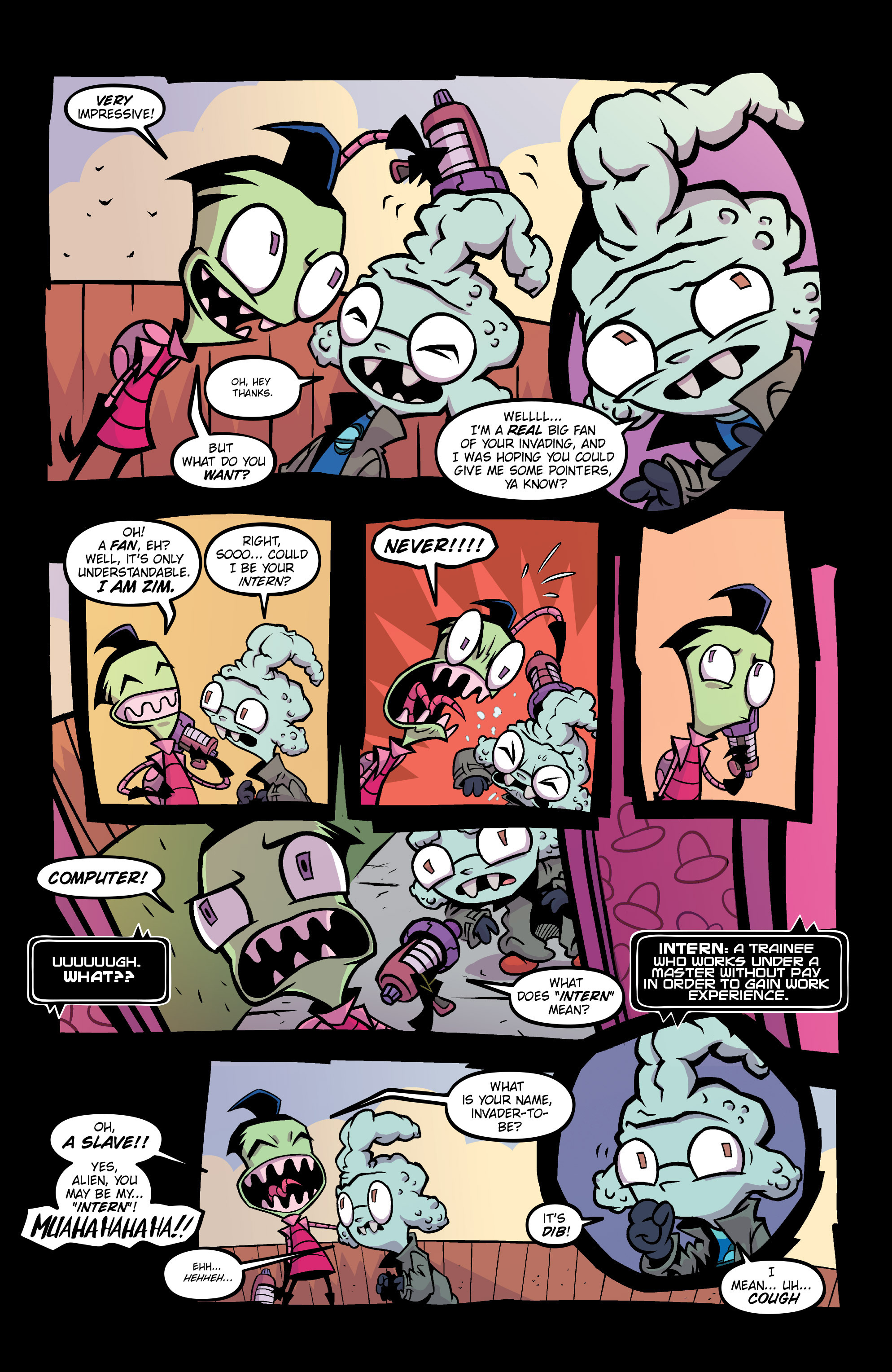 Read online Invader Zim comic -  Issue # _TPB 2 - 91