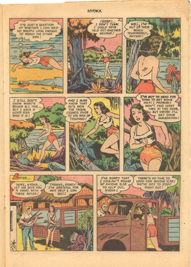 Read online Nyoka the Jungle Girl (1945) comic -  Issue #76 - 15