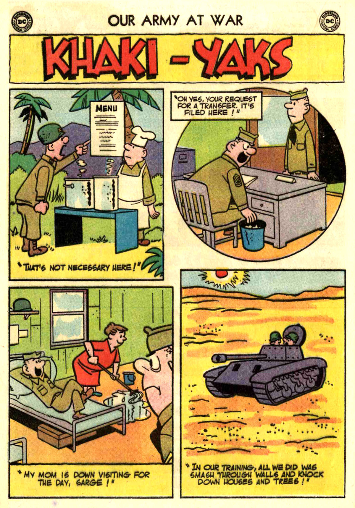 Read online Our Army at War (1952) comic -  Issue #153 - 16