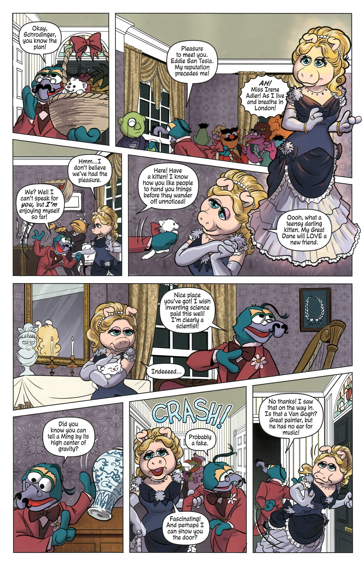 Read online Muppet Sherlock Holmes comic -  Issue #2 - 12