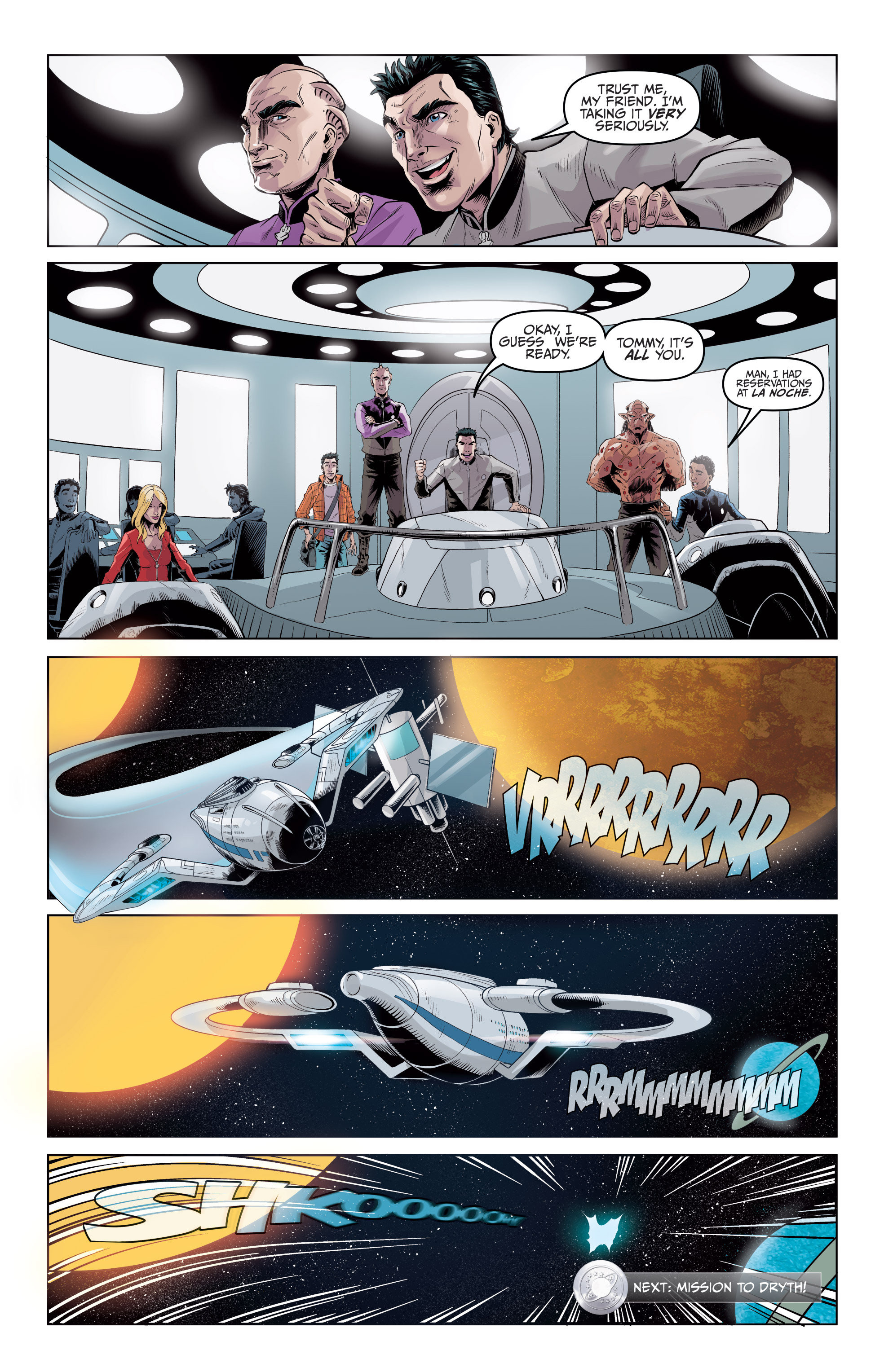 Read online Galaxy Quest: The Journey Continues comic -  Issue #2 - 24
