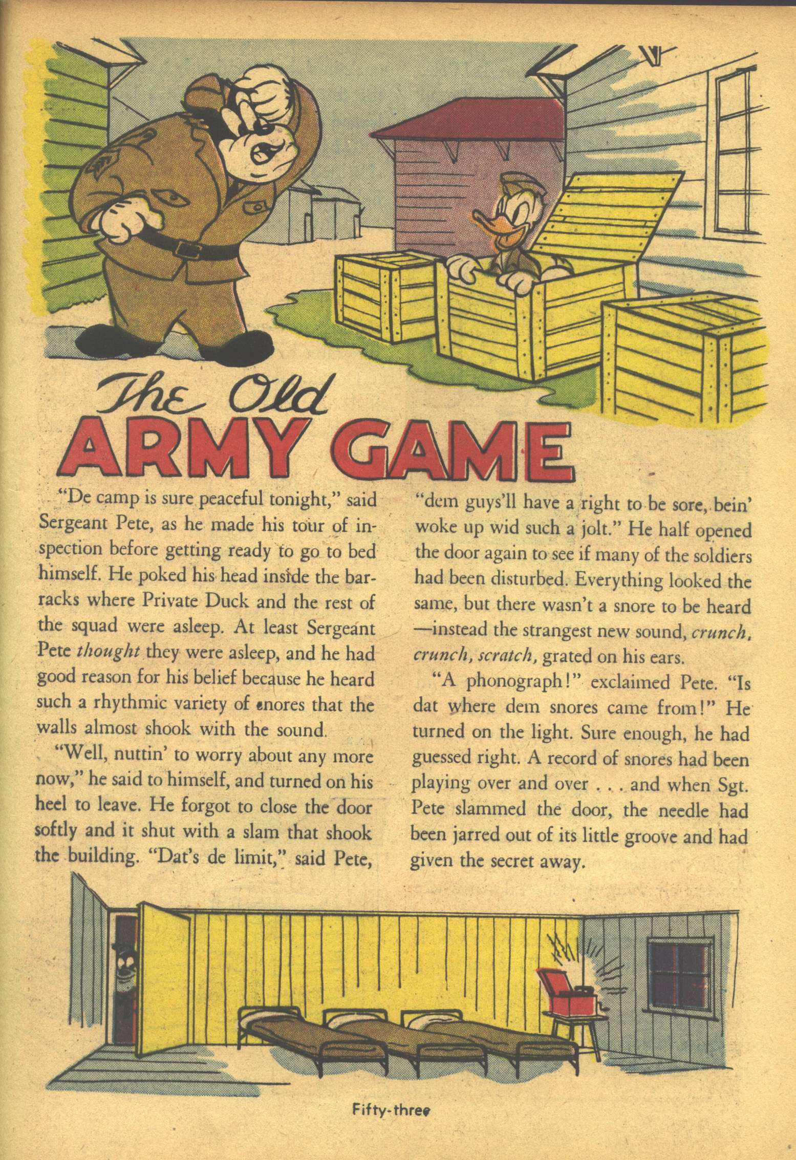 Read online Walt Disney's Comics and Stories comic -  Issue #30 - 55