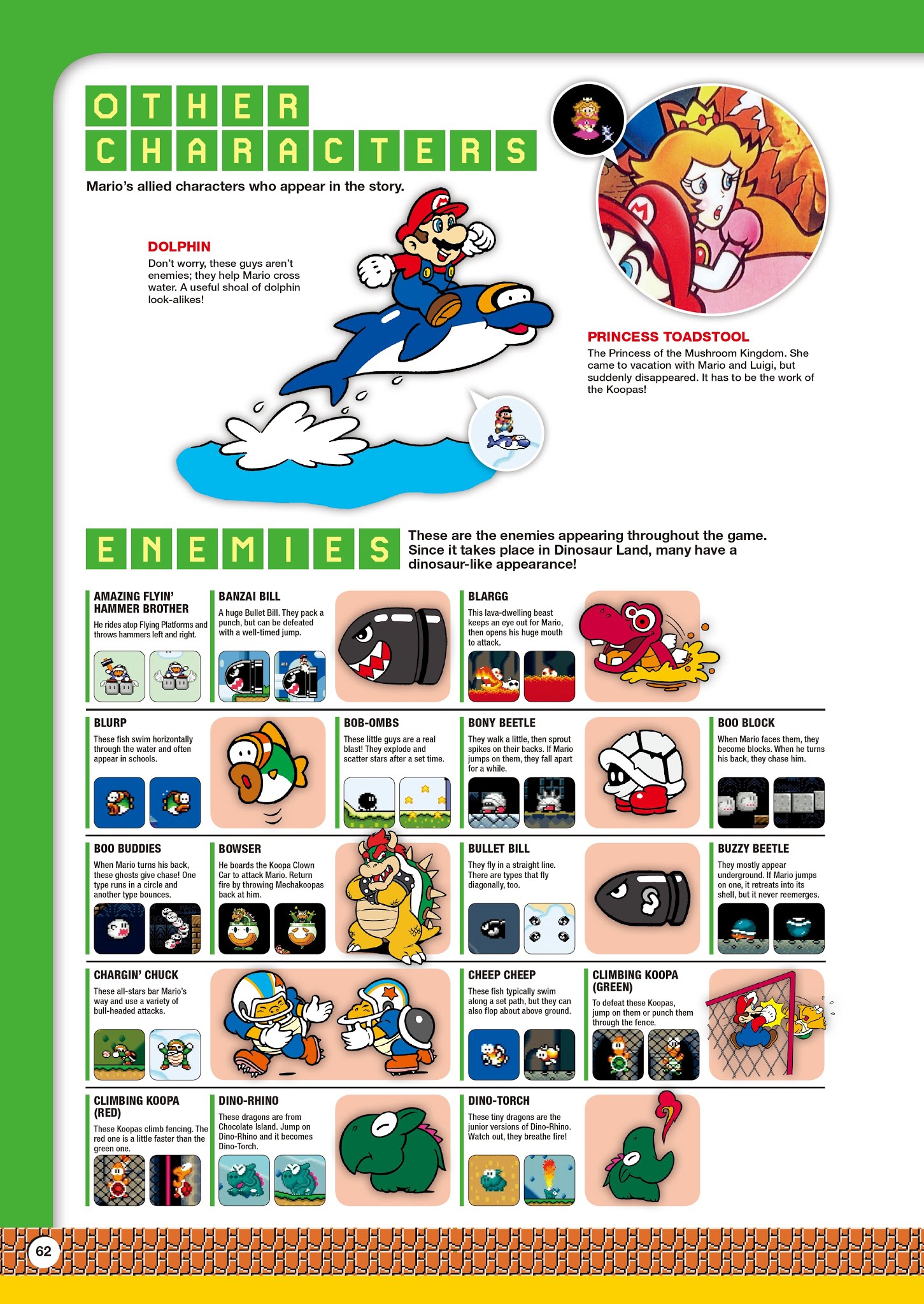 Read online Super Mario Bros. Encyclopedia: The Official Guide to the First 30 Years comic -  Issue # TPB (Part 1) - 63