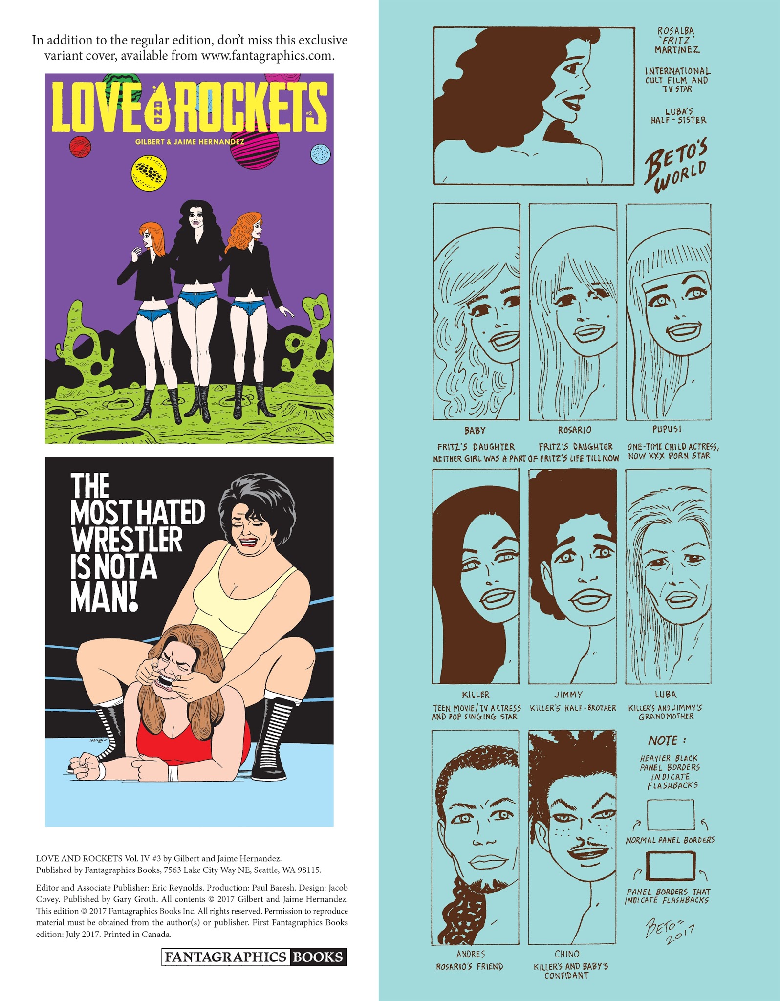 Read online Love and Rockets (2016) comic -  Issue #3 - 2