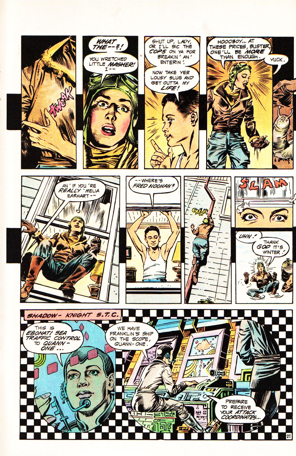 Read online Aztec Ace comic -  Issue #2 - 21