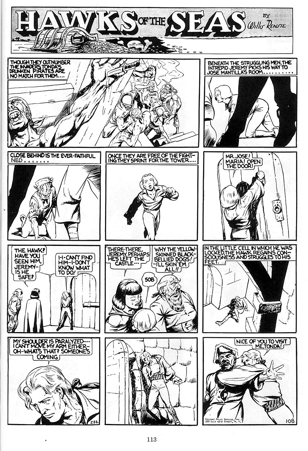 Read online Will Eisner's Hawks of the Seas comic -  Issue # TPB - 114