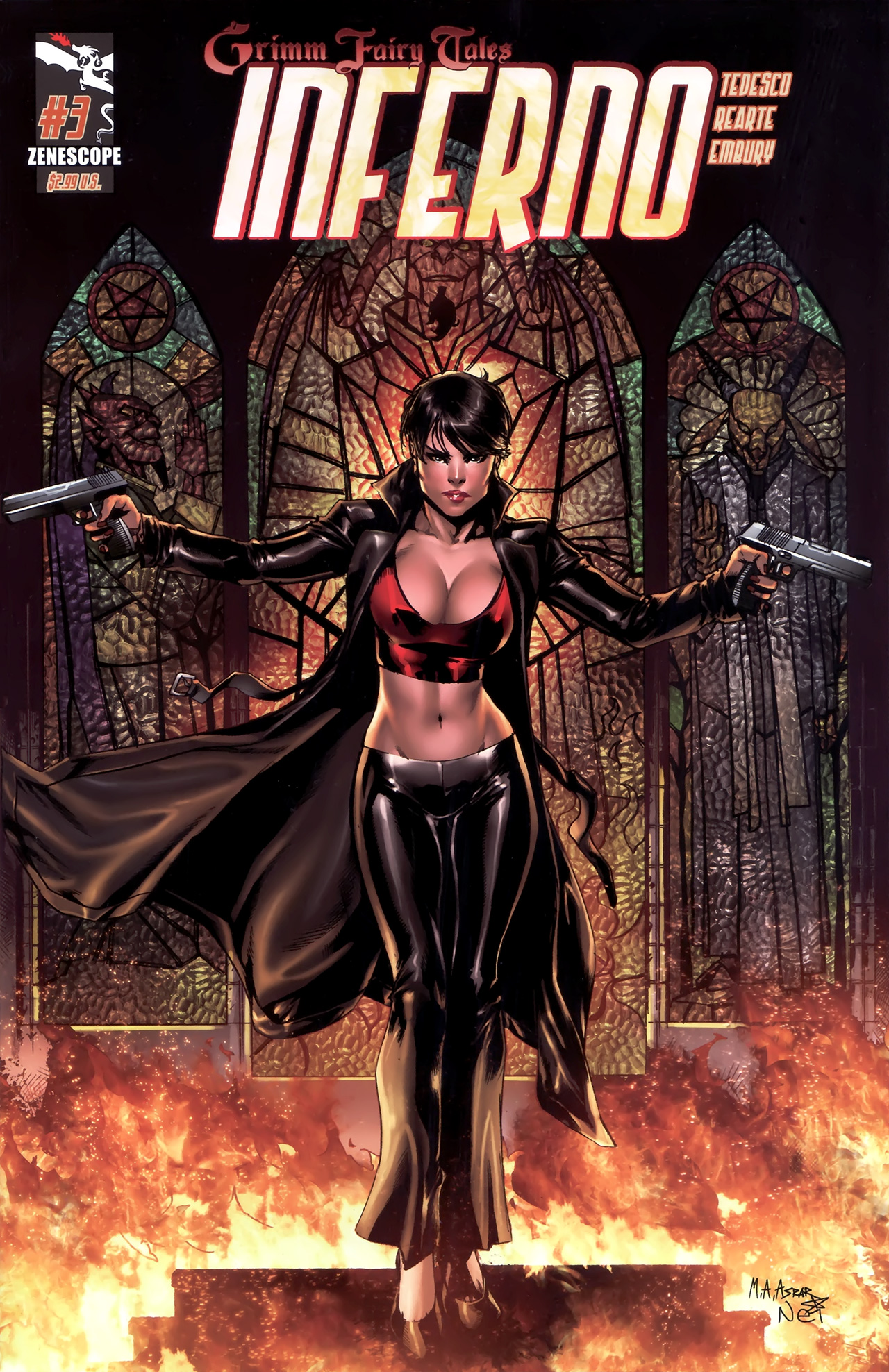 Read online Grimm Fairy Tales: Inferno comic -  Issue #3 - 1