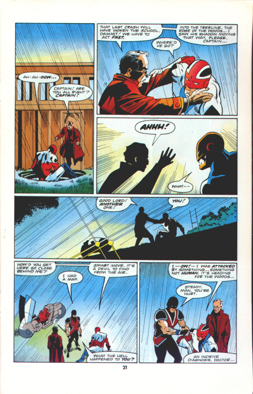 Read online The Knights of Pendragon comic -  Issue #8 - 21
