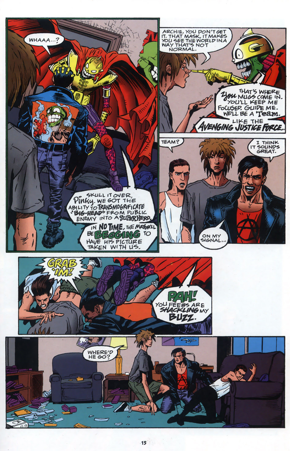 Read online The Mask Strikes Back comic -  Issue #4 - 17