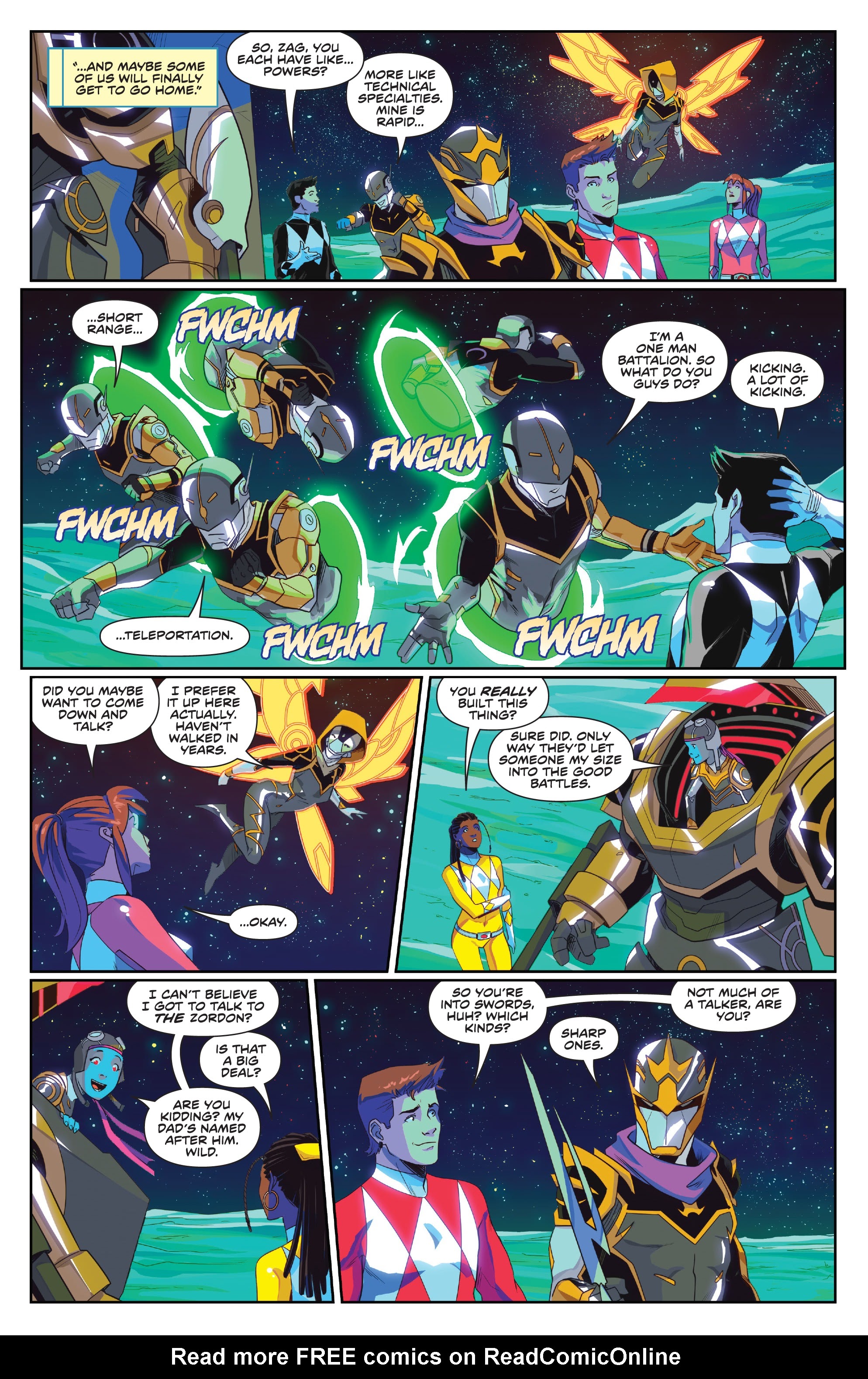 Read online Mighty Morphin comic -  Issue #11 - 13