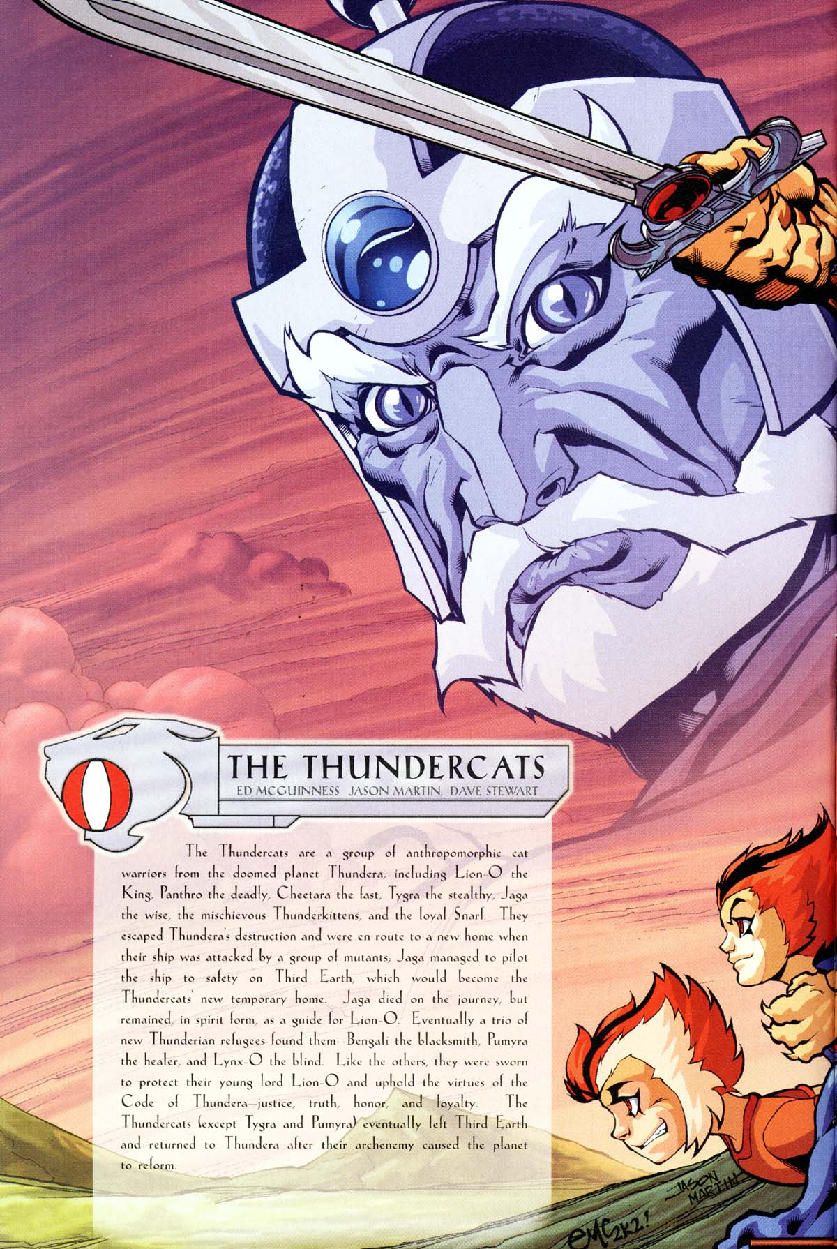 Read online ThunderCats Sourcebook comic -  Issue # Full - 3