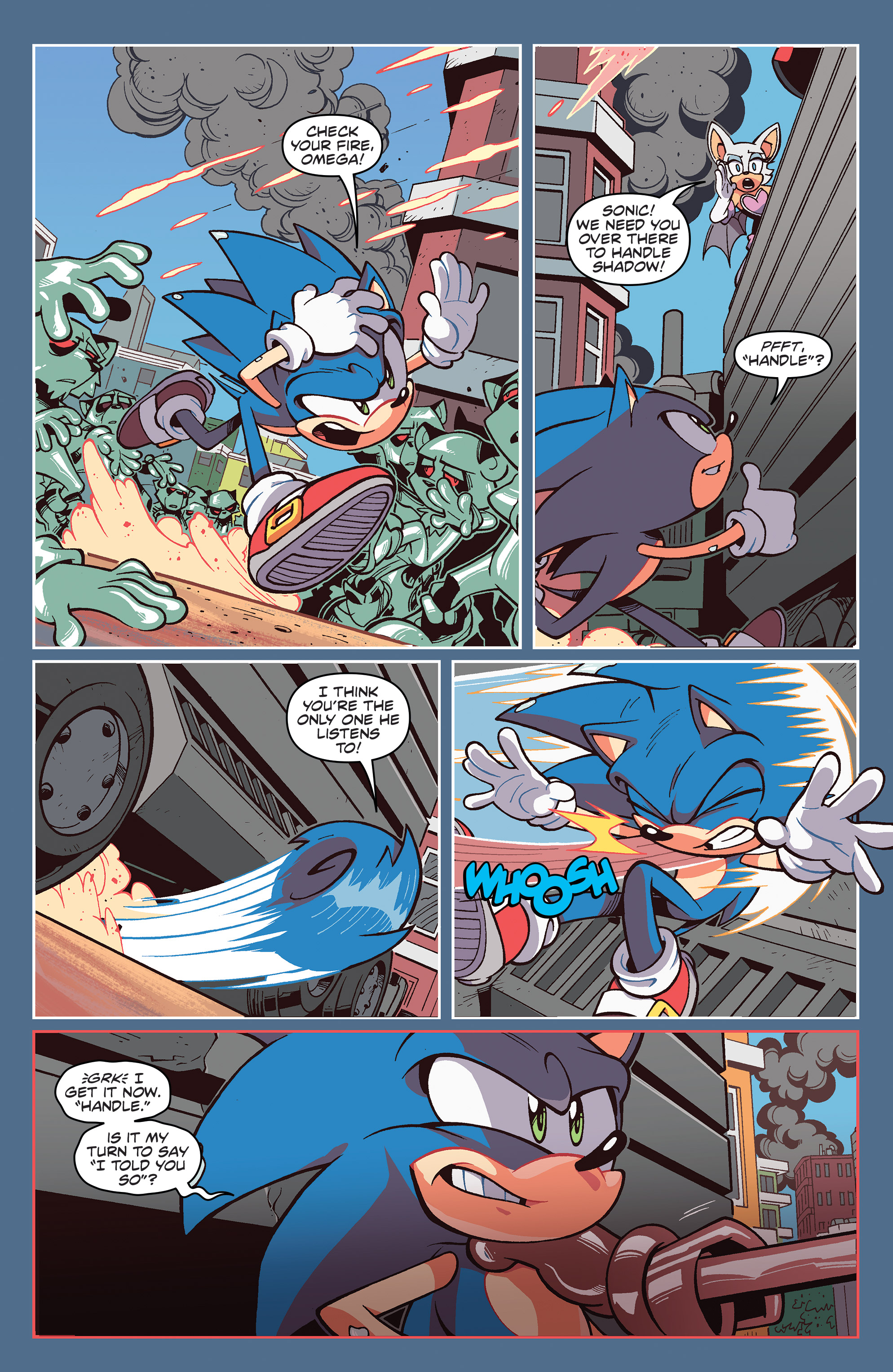Read online Sonic the Hedgehog (2018) comic -  Issue #19 - 23