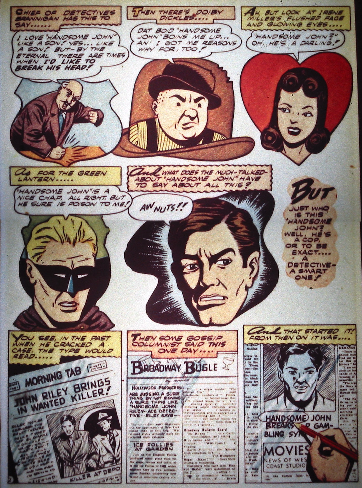 Read online Comic Cavalcade comic -  Issue #2 - 52