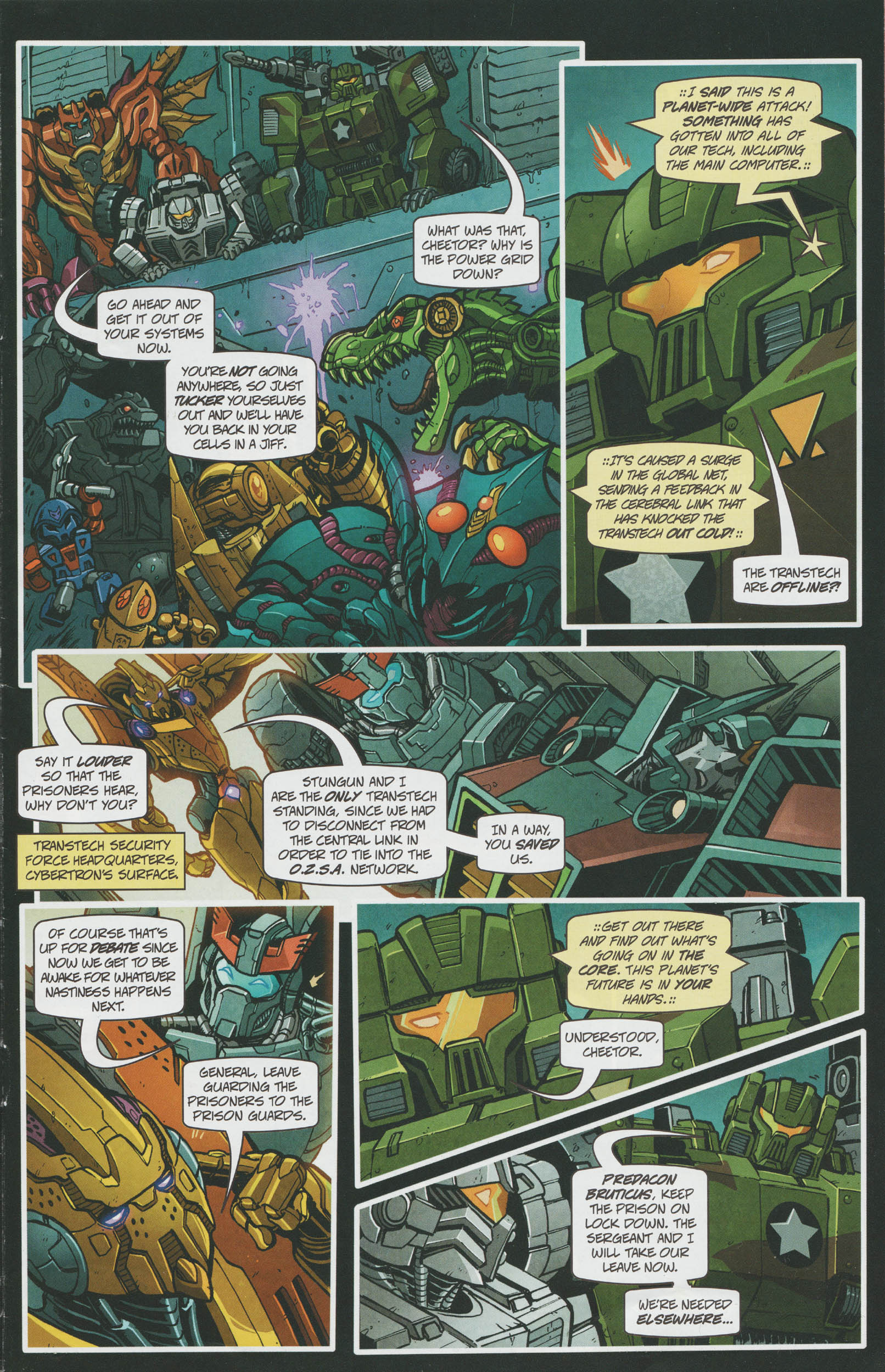 Read online Transformers: Timelines comic -  Issue #11 - 10