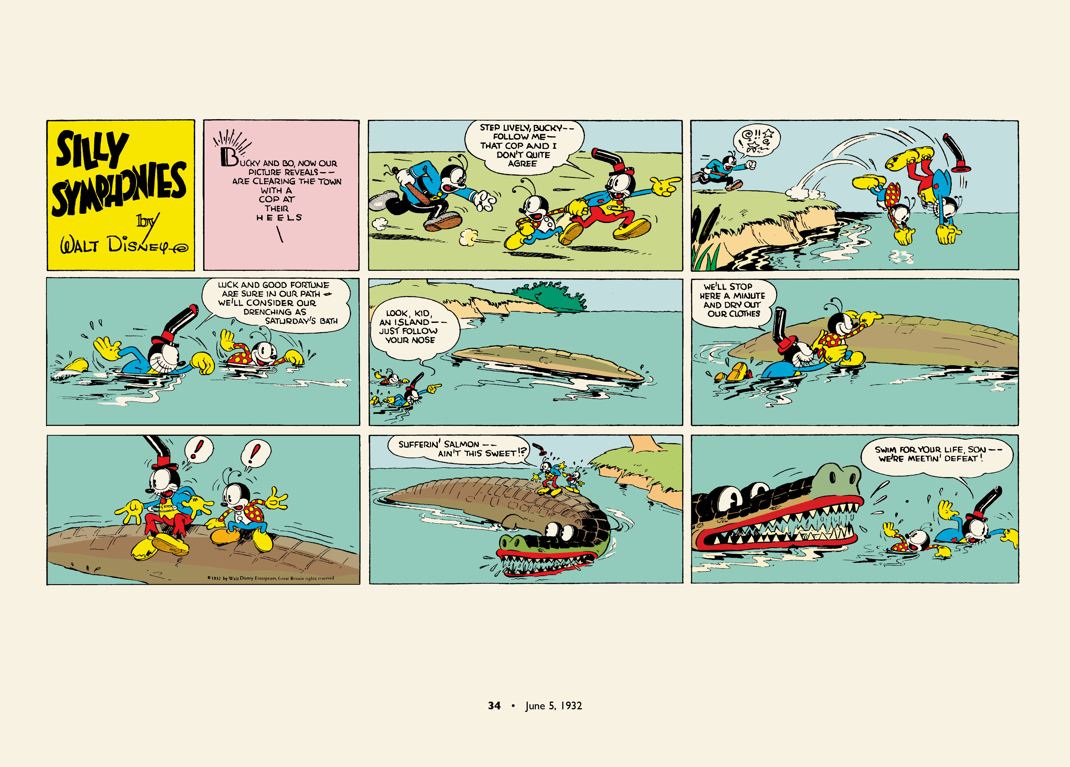 Read online Walt Disney's Silly Symphonies 1932-1935: Starring Bucky Bug and Donald Duck comic -  Issue # TPB (Part 1) - 34