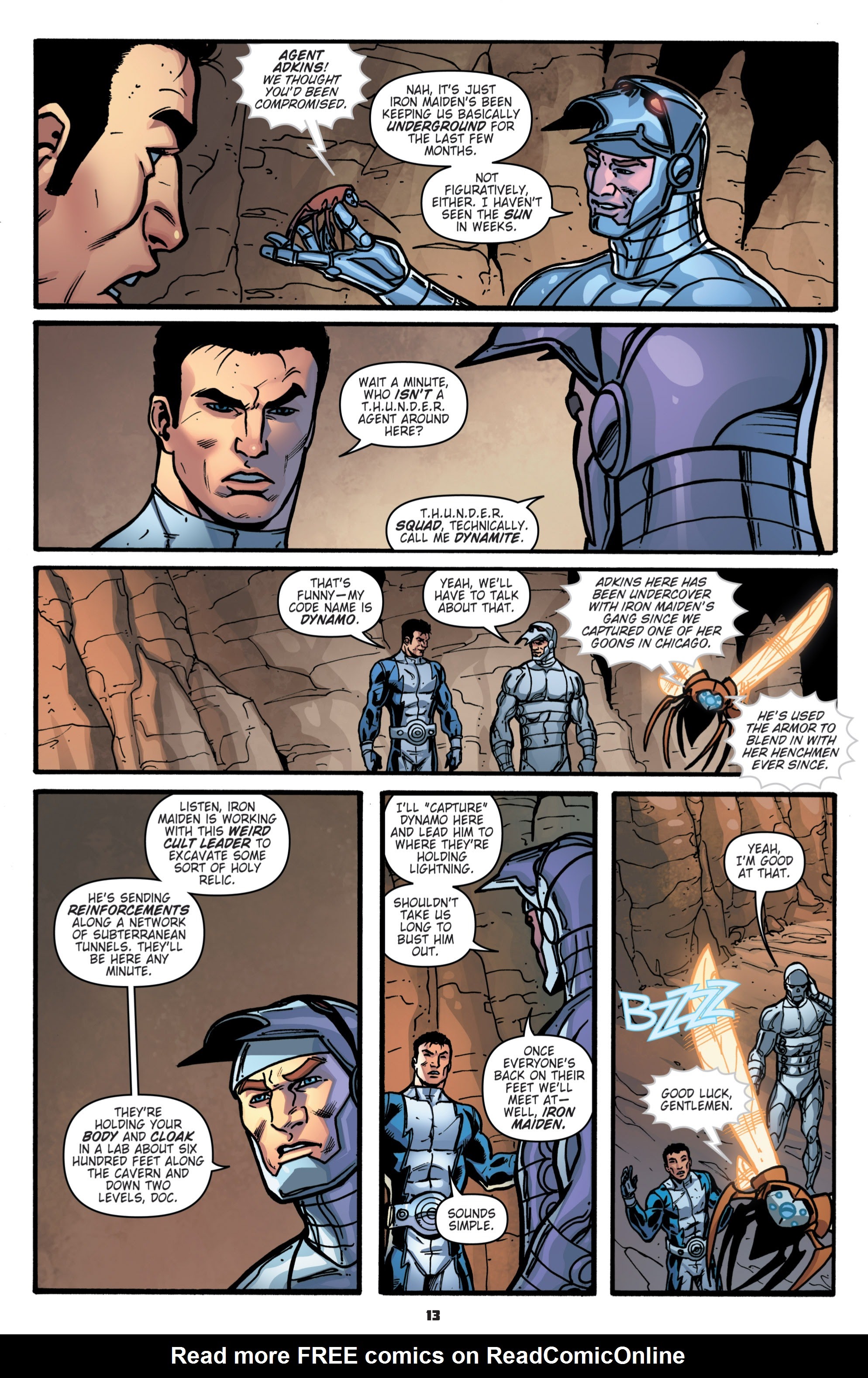 Read online T.H.U.N.D.E.R. Agents (2013) comic -  Issue #2 - 15
